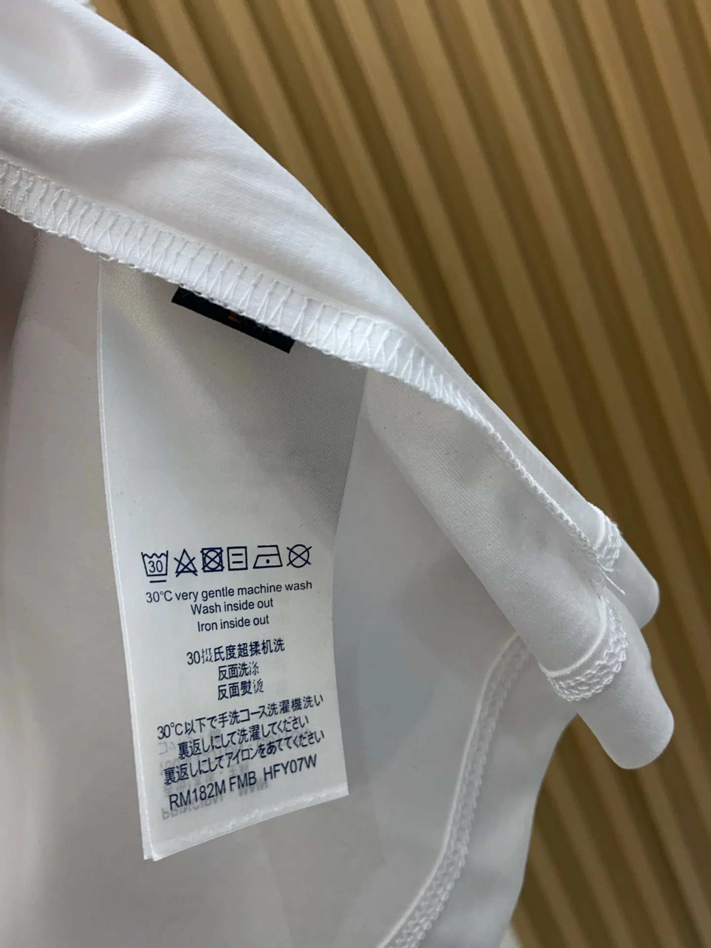 루이비통 머서라이즈드 코튼 반팔 티셔츠 P230 상세 이미지 7