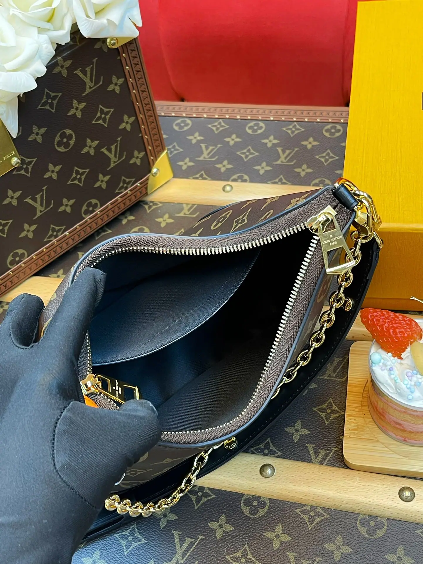루이비통 블로뉴 핸드백 M45831 상세 이미지 7