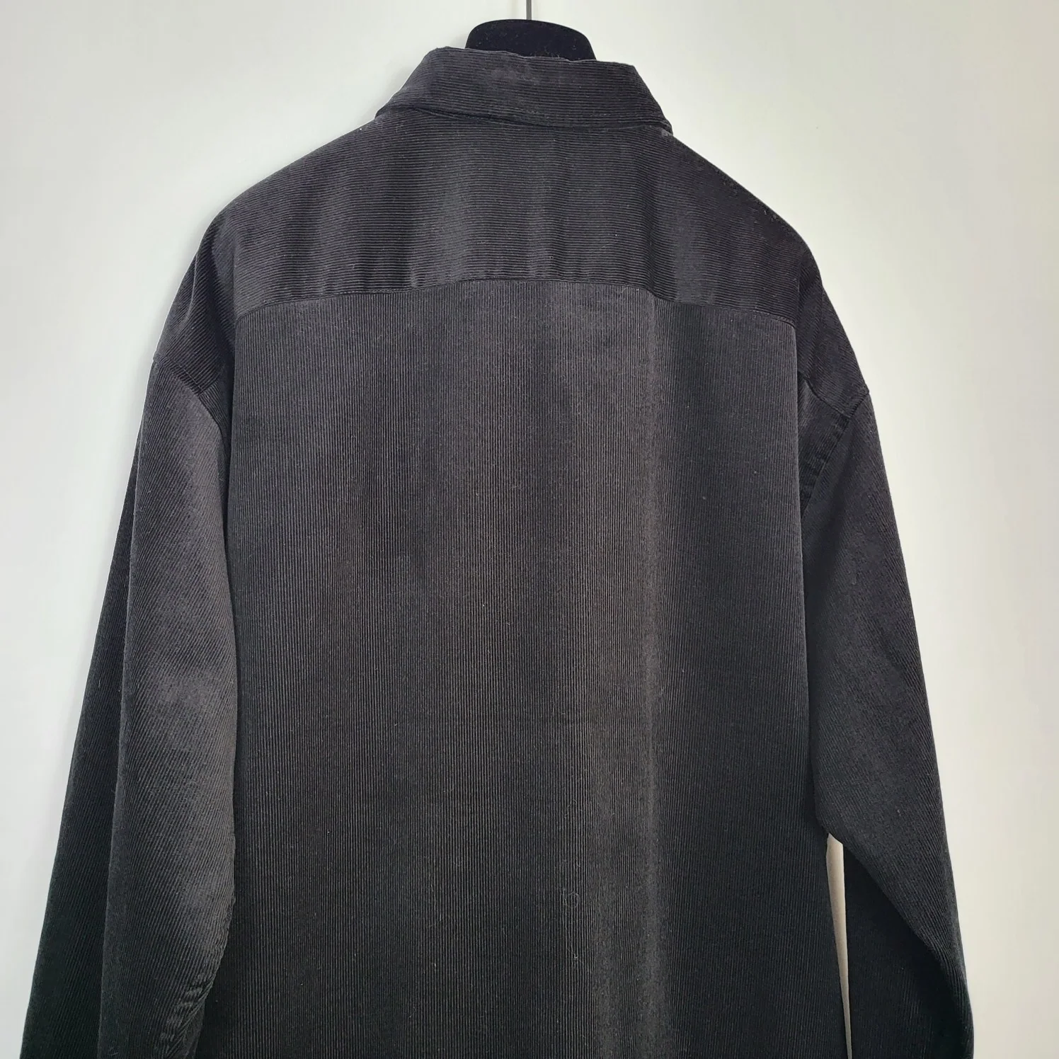 프라다 코듀로이 스냅 긴팔 셔츠 재킷 23FW 상세 이미지 6