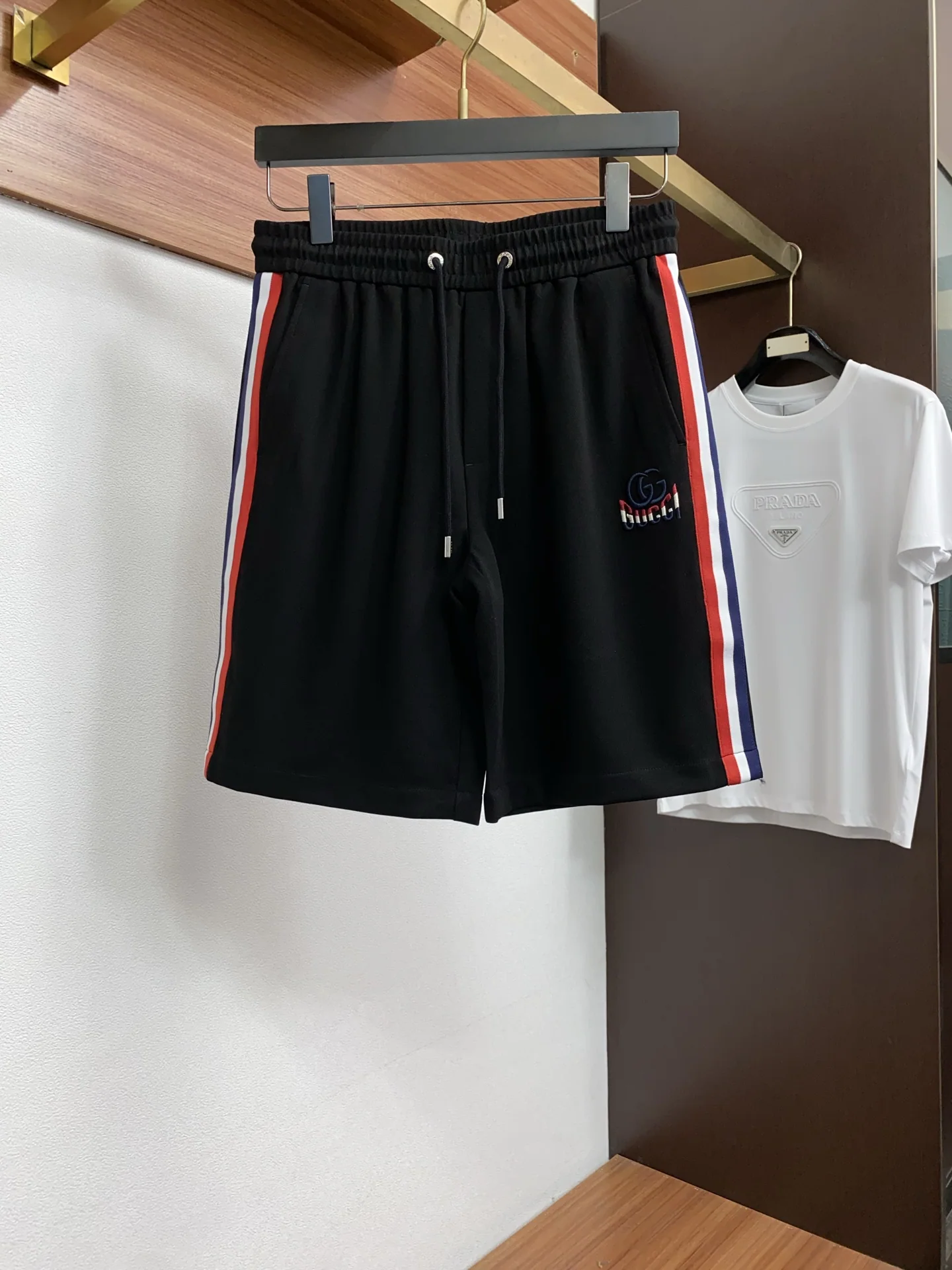 구찌 남성 코튼 데님 반바지 상세 이미지 1