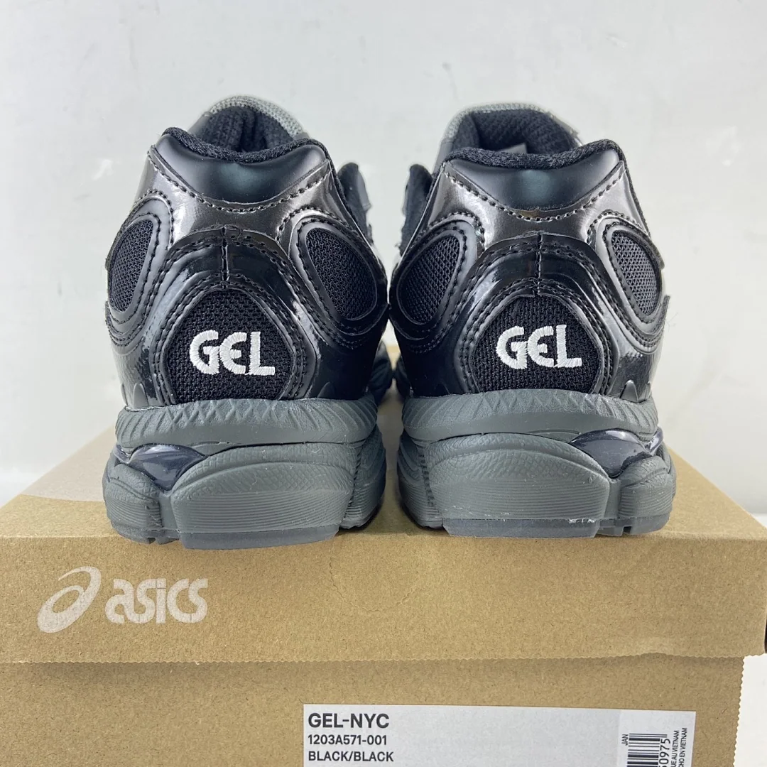 아식스 [HP] 젤 NYC 200209 Asics Gel-NYC Kicki Yang Zhang Black Pure Silver 상세 이미지 3