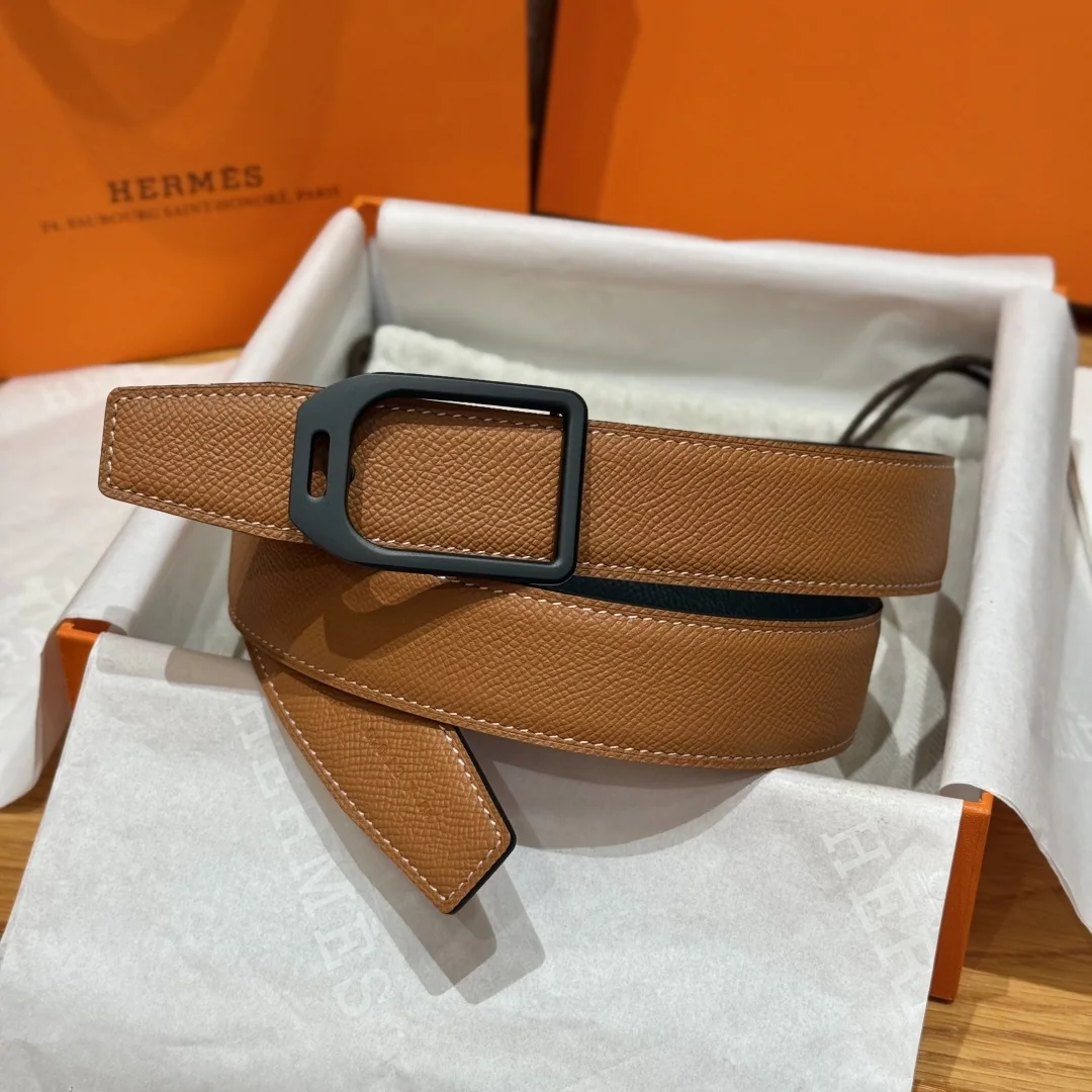 에르메스 조키 버클 앱송 가죽 벨트 175532