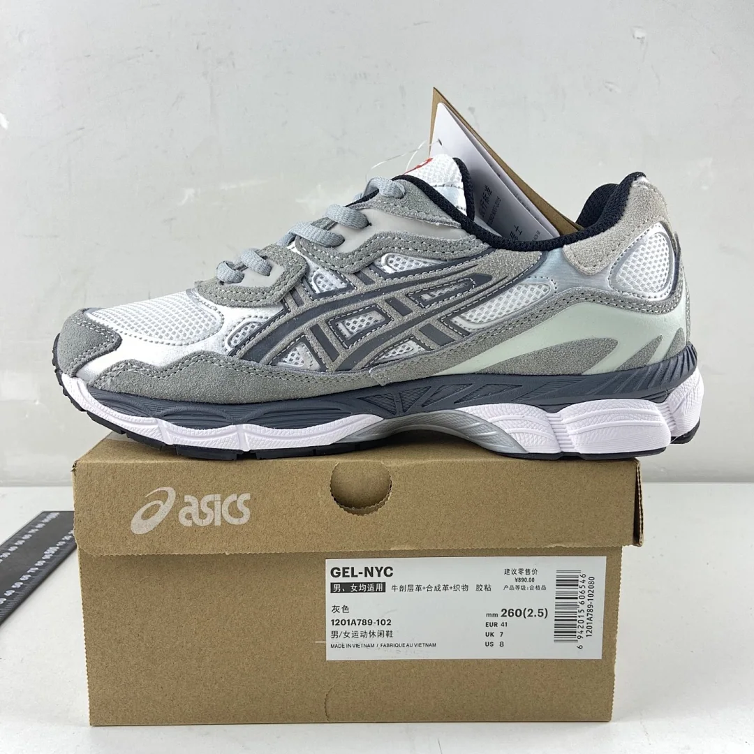 아식스 [HP] 젤 NYC 1201A789-102 200218 Asics Gel-NYC White Steel Grey 상세 이미지 2