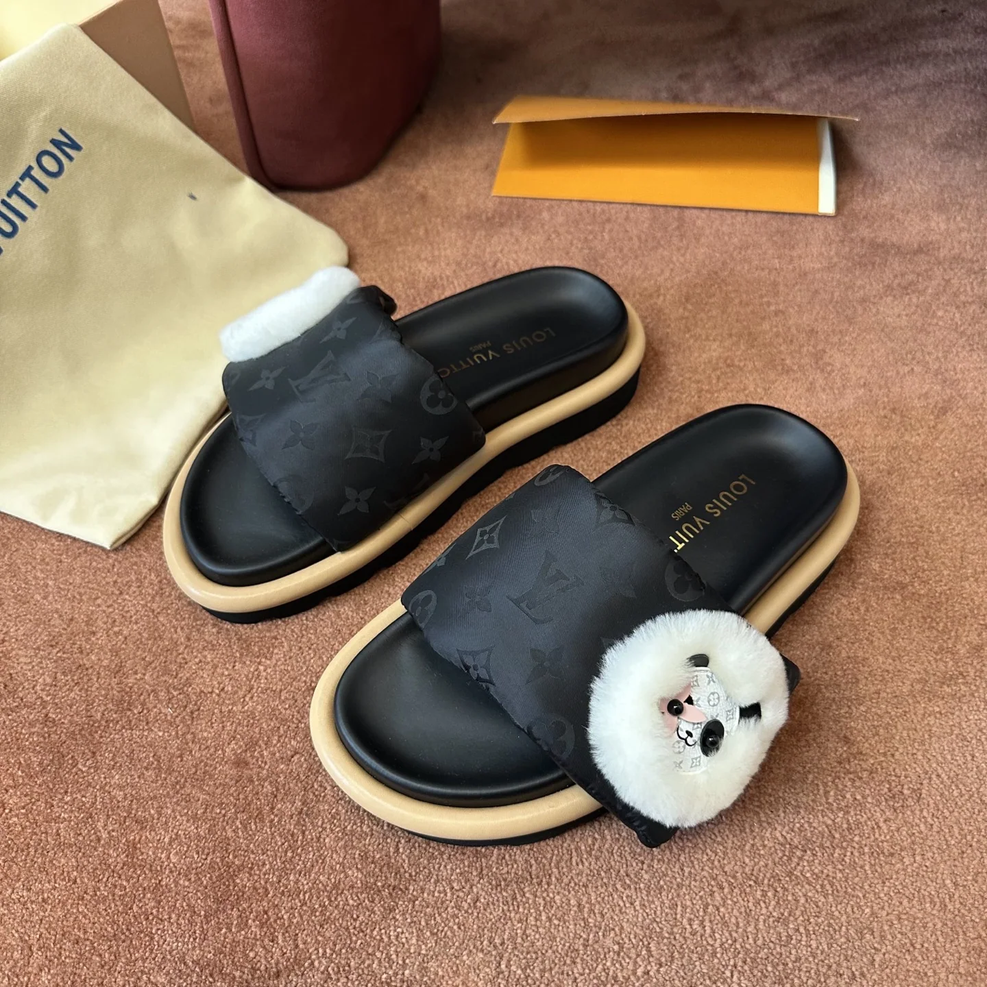 루이비통 벨크로 플랫폼 샌들 상세 이미지 2