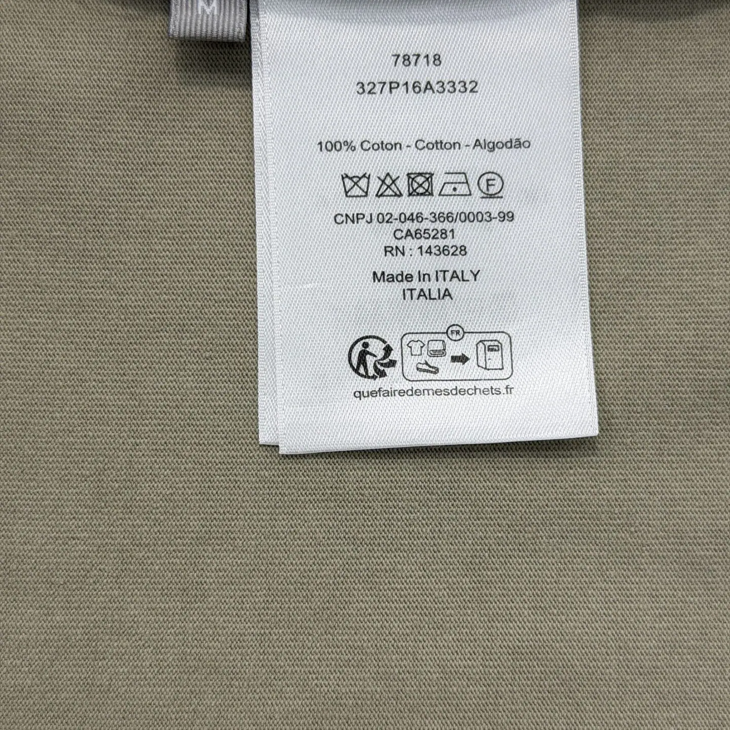 디올 자수 크루넥 남성 반팔 티셔츠 상세 이미지 9