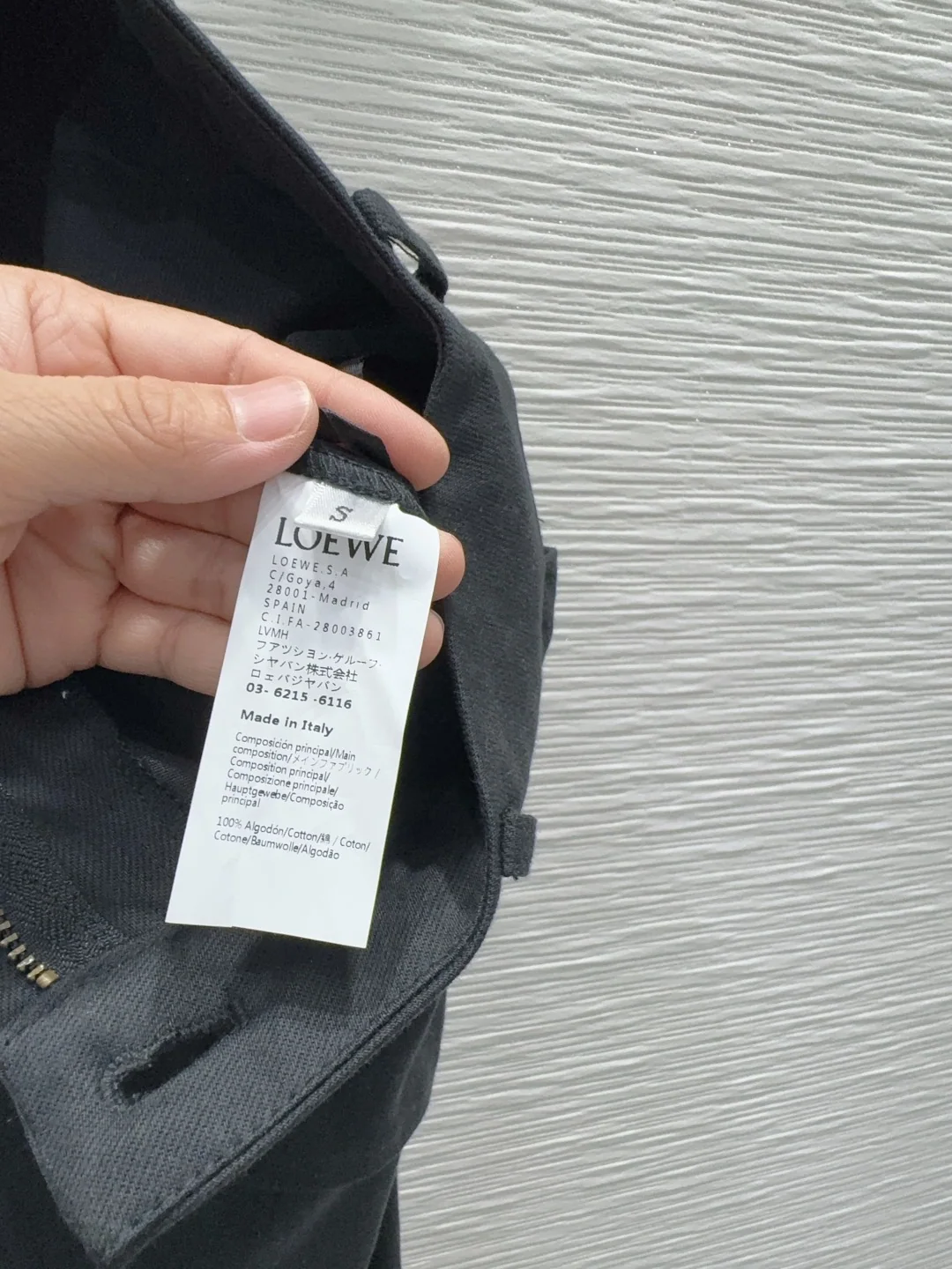 로에베 와이드 레그 여성 바지 상세 이미지 9