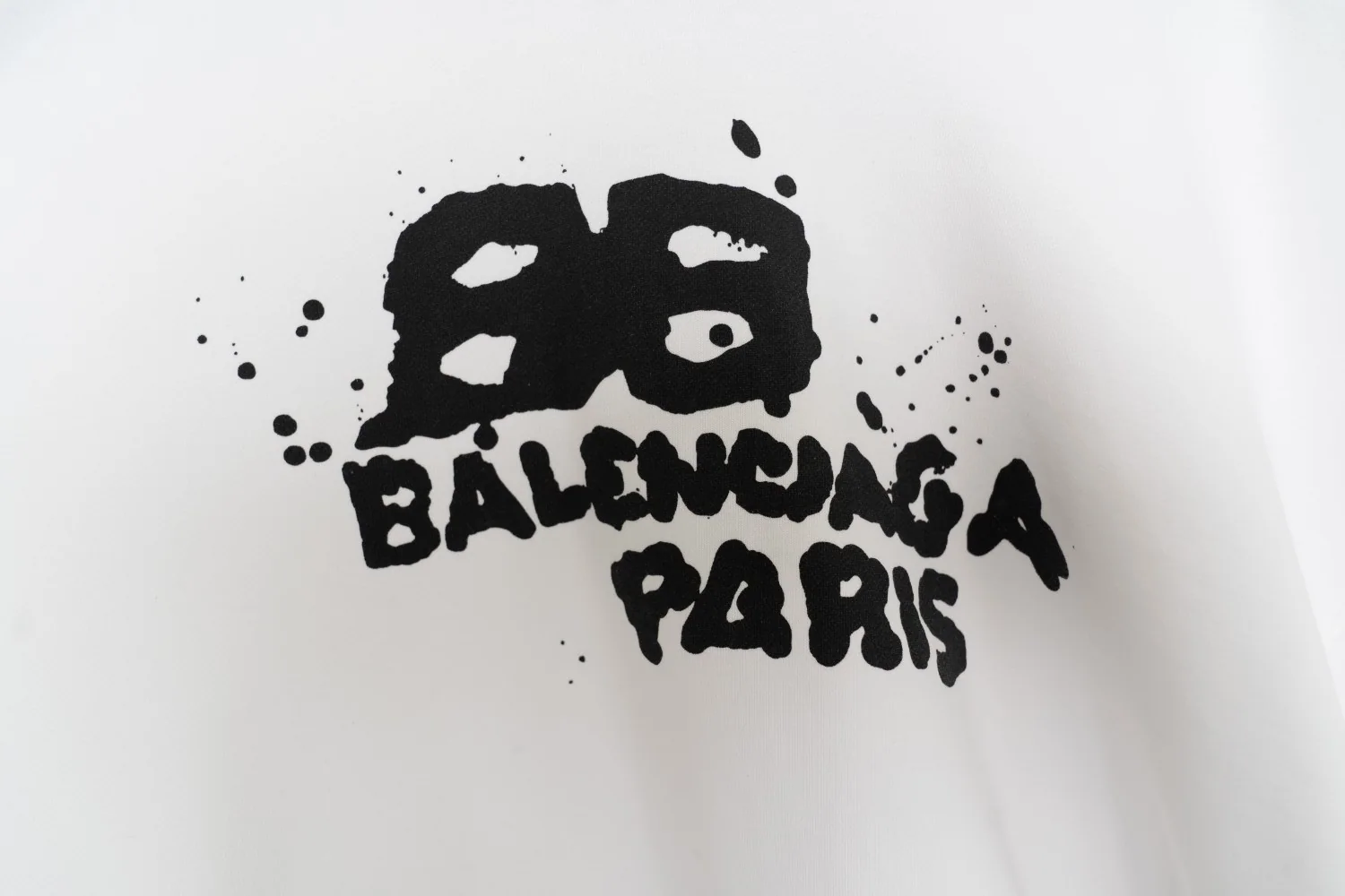 발렌시아가 BALENCIA 로고 프린트 남성 후드 상세 이미지 4