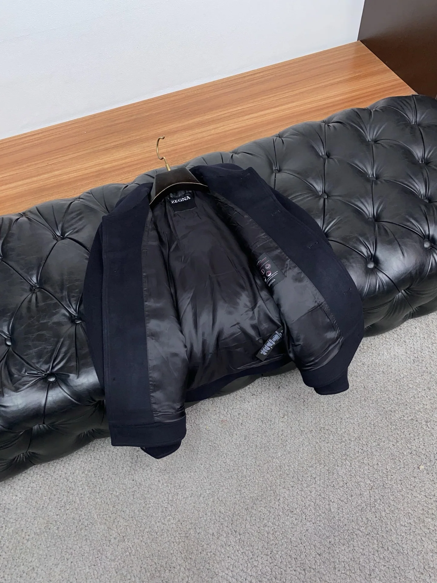 제냐 남성 울 카라 자켓 상세 이미지 7