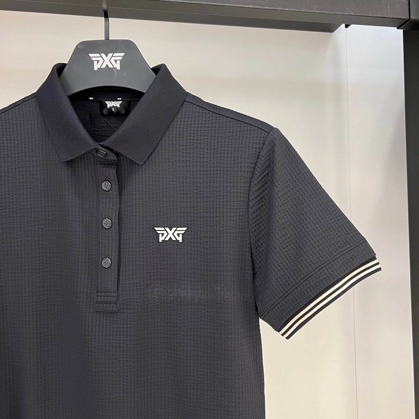 PXG 여성 스포츠 메시 반팔 탑 상세 이미지 8