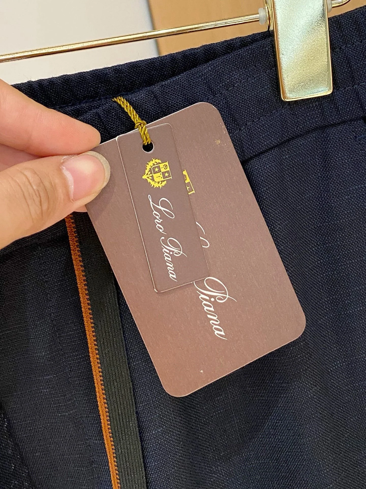 로로피아나 린넨 남성 바지 상세 이미지 6