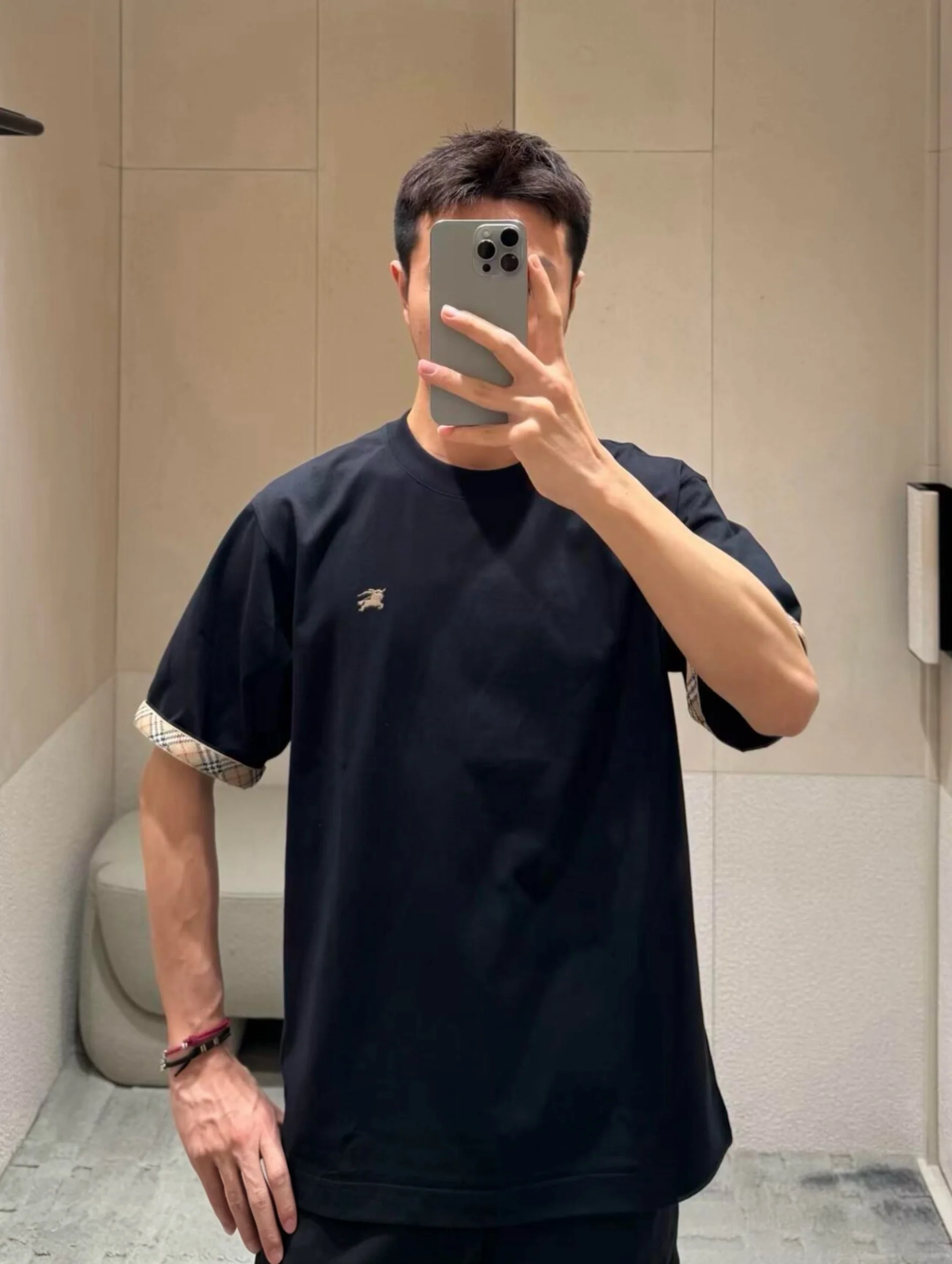 버버리 여성 반팔 티셔츠 상세 이미지 2