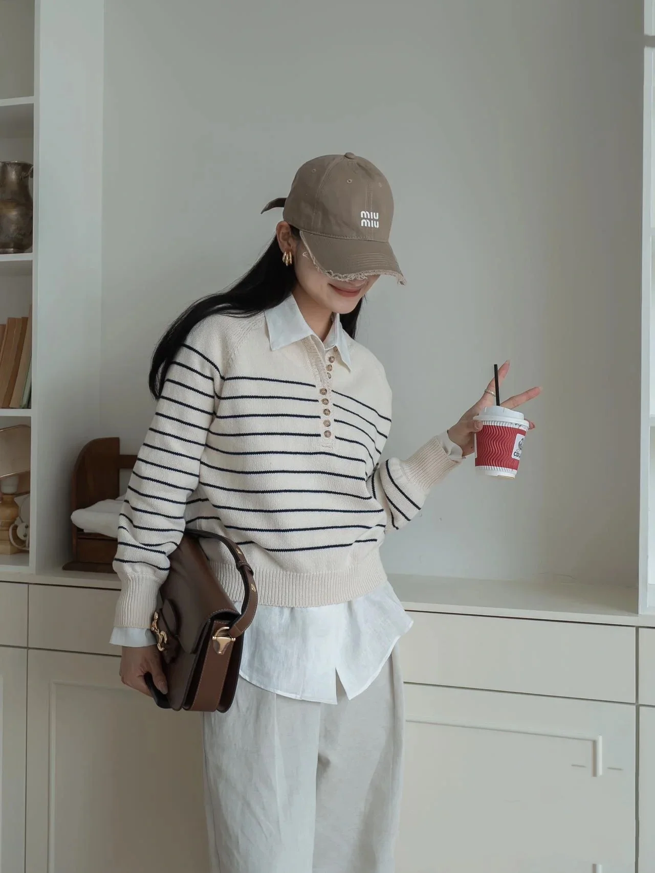 미우미우 모자 81469 Miu Miu Cap 상세 이미지 1