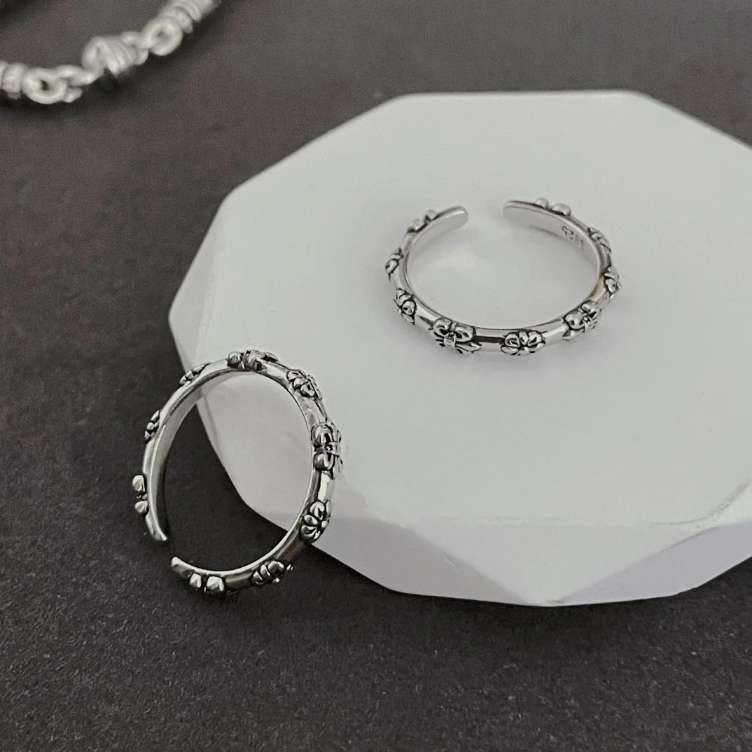 크롬하츠 레트로 클래식 크로스 반지 상세 이미지 2