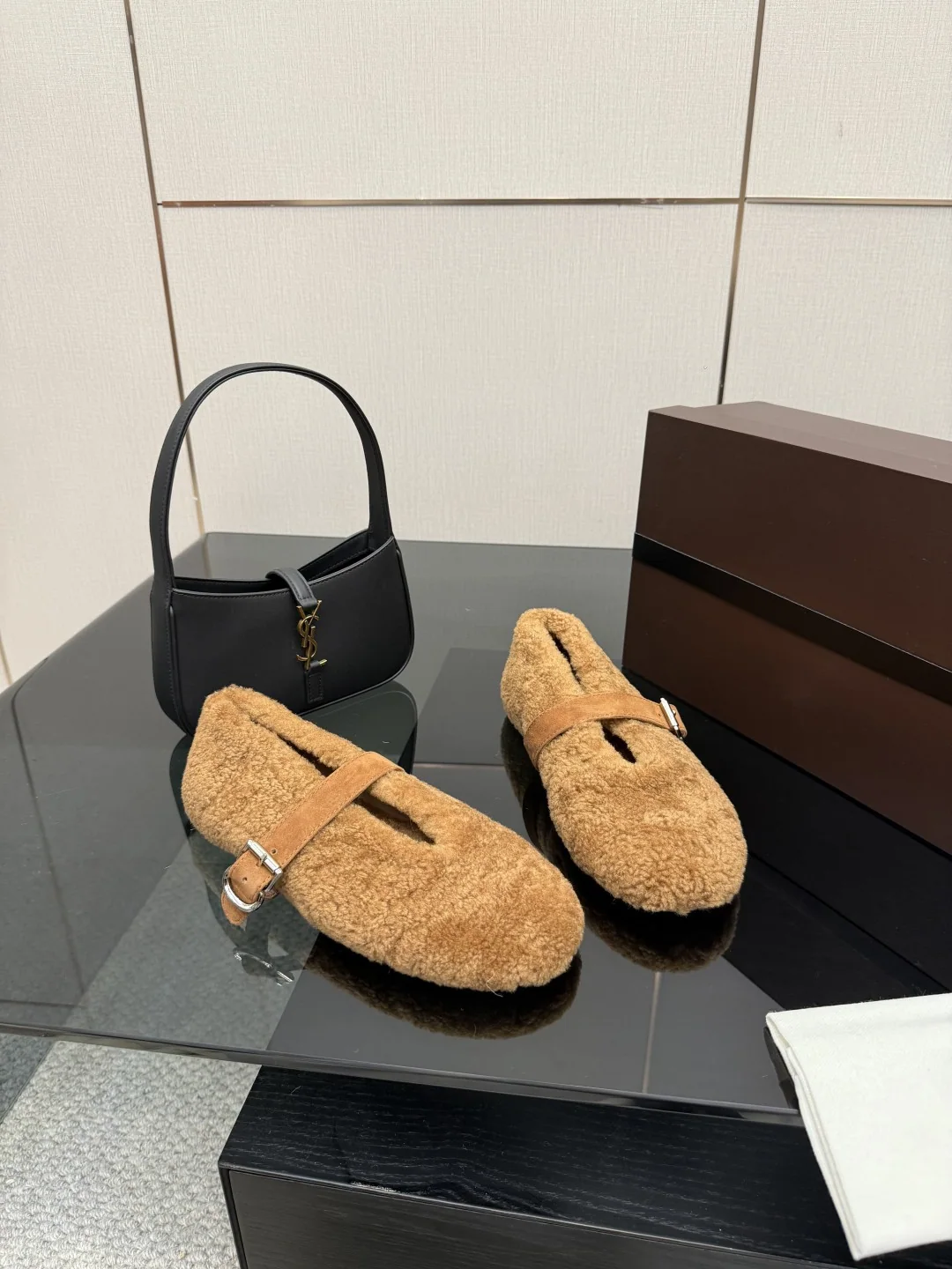 알라이아 램 울 메리 제인 신발 상세 이미지 3