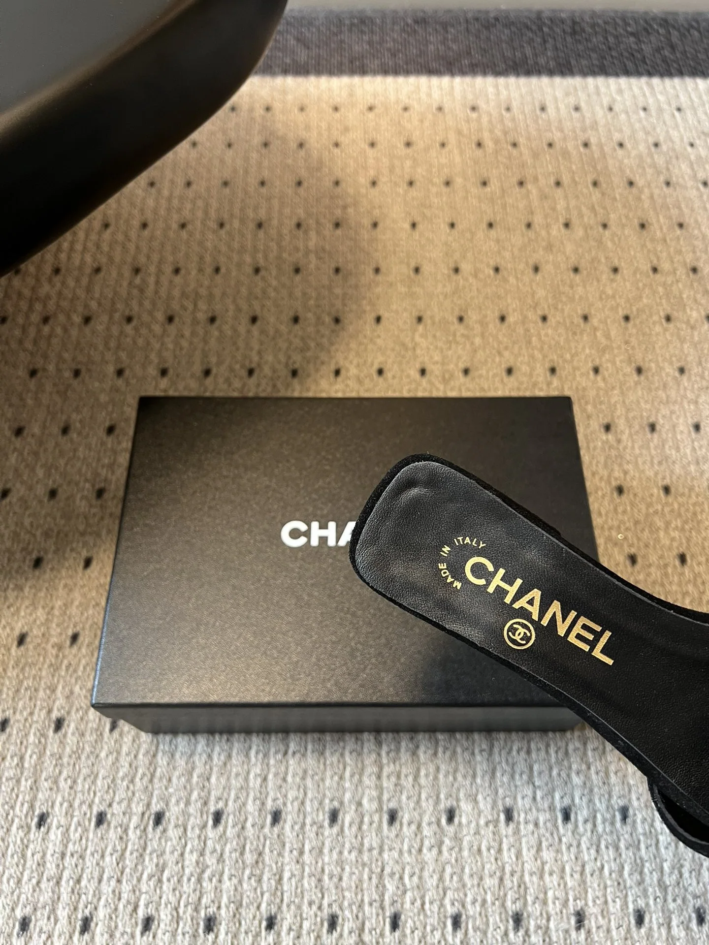 샤넬 플립탑 더블 C 스퀘어토 샌들 상세 이미지 8