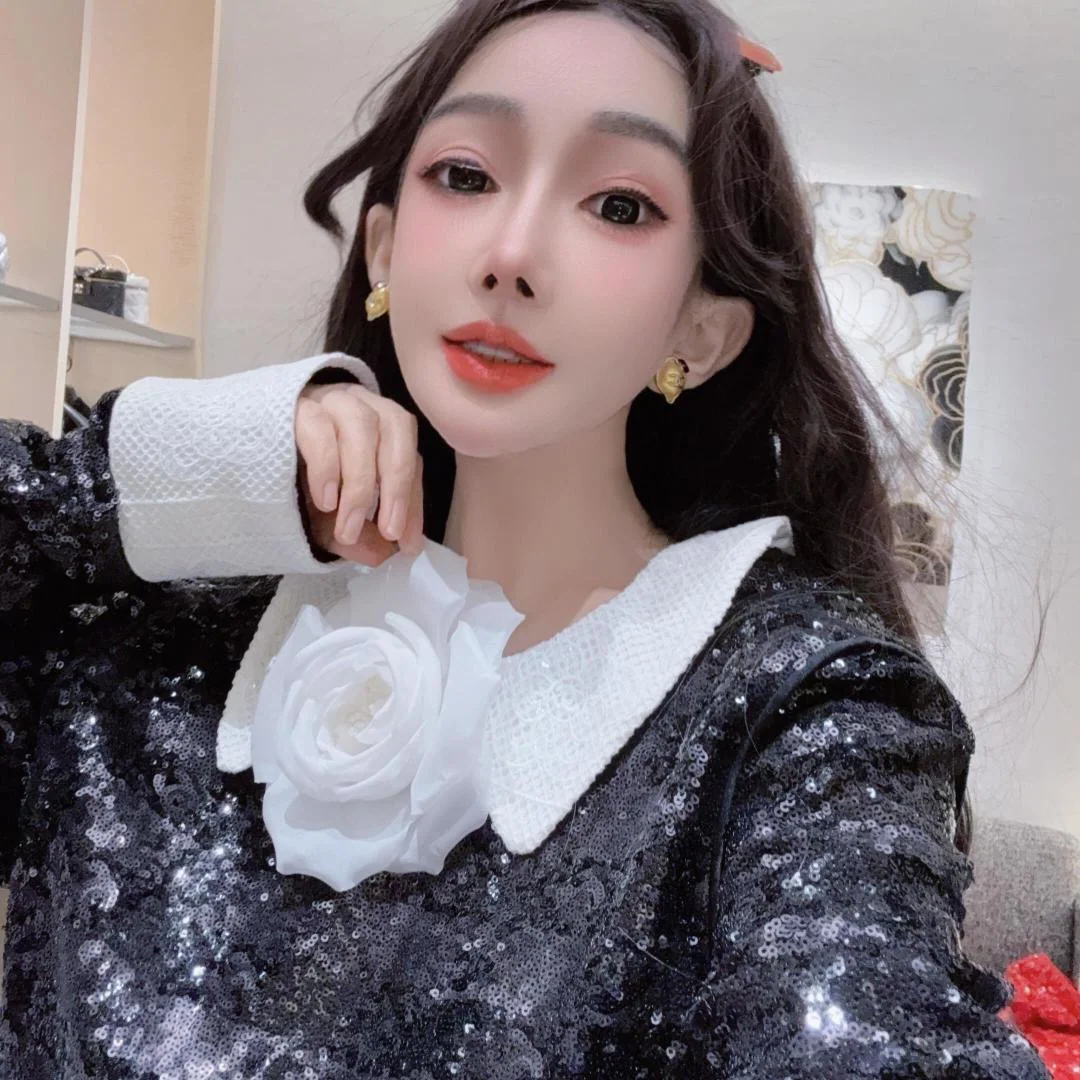 샤넬 더블 C 레몬 옐로우 진주 귀걸이 상세 이미지 3