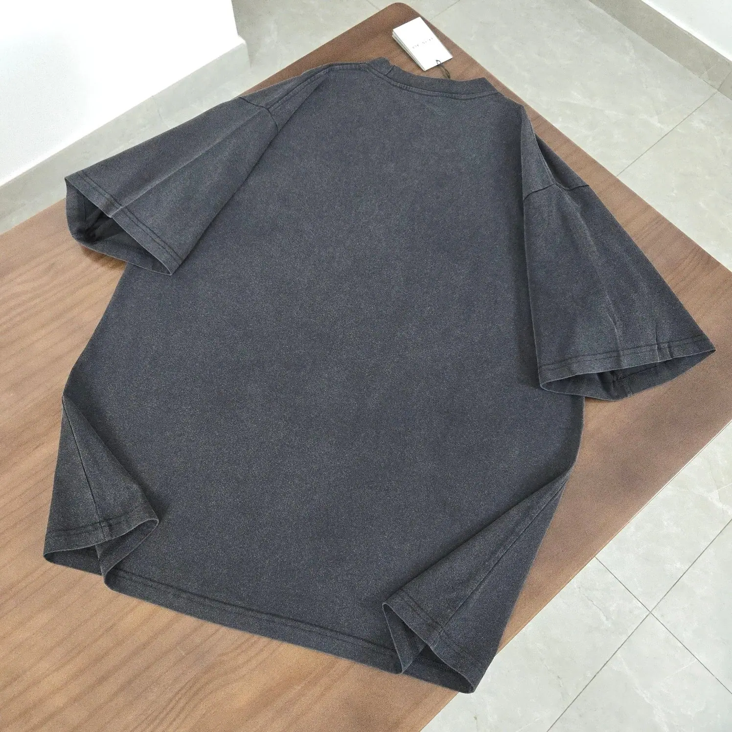 발렌시아가 자수 반팔 티셔츠 871 상세 이미지 2