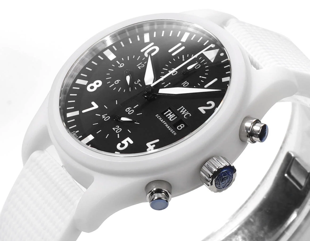 IWC 파일럿 탑건 세라믹 시계 상세 이미지 3