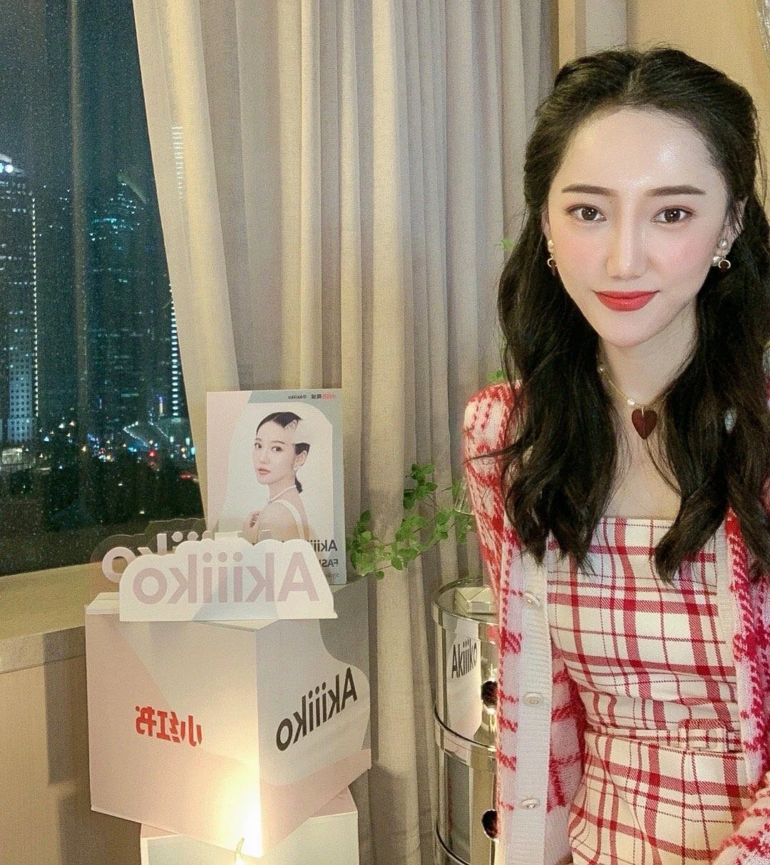 디올 하트 펄 장식 목걸이 상세 이미지 2