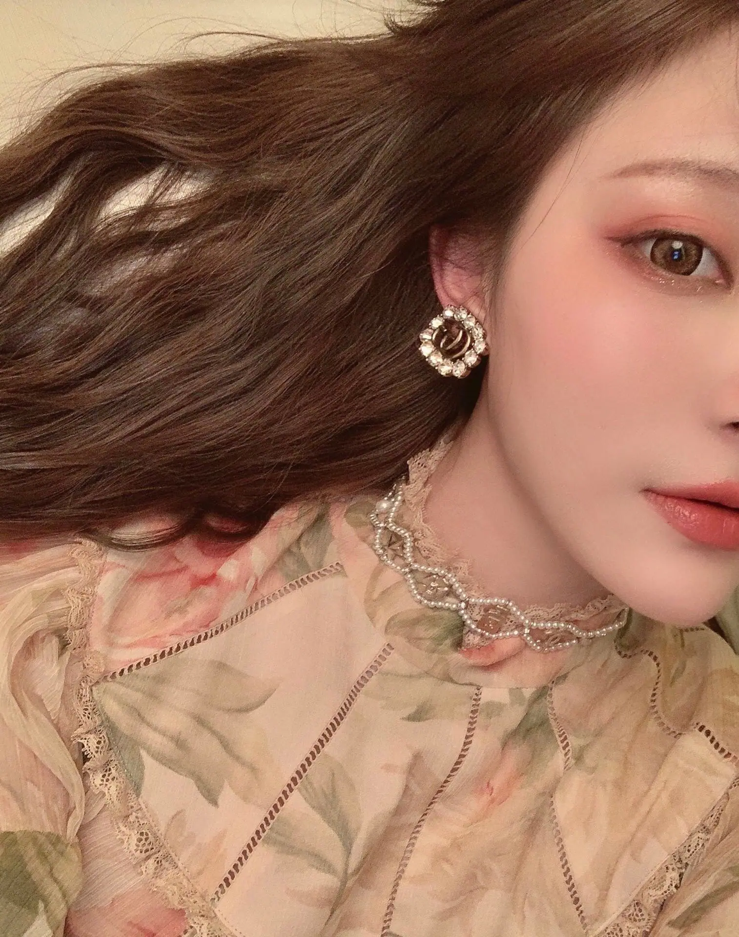 구찌 더블 G 라인스톤 클립 귀걸이 상세 이미지 8
