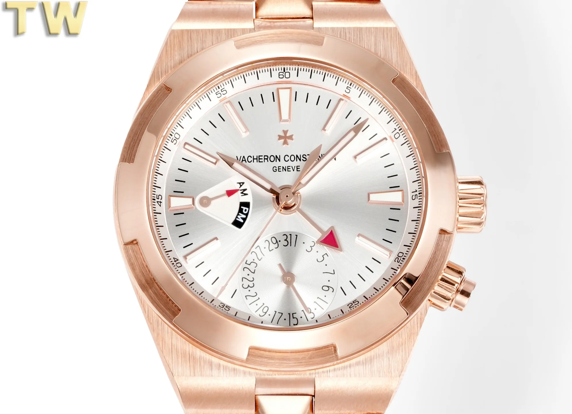바쉐론콘스탄틴 바쉐론 콘스탄틴 오버시즈 7900 V 스틸 자동 TW 공장 레플리카 43633 Vacheron Constantin 상세 이미지 3