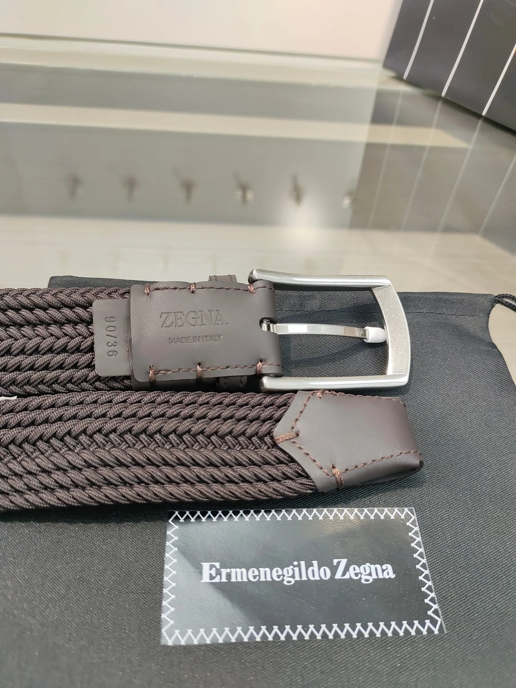 제냐 벨트 59254 Zegna Belt 상세 이미지 5