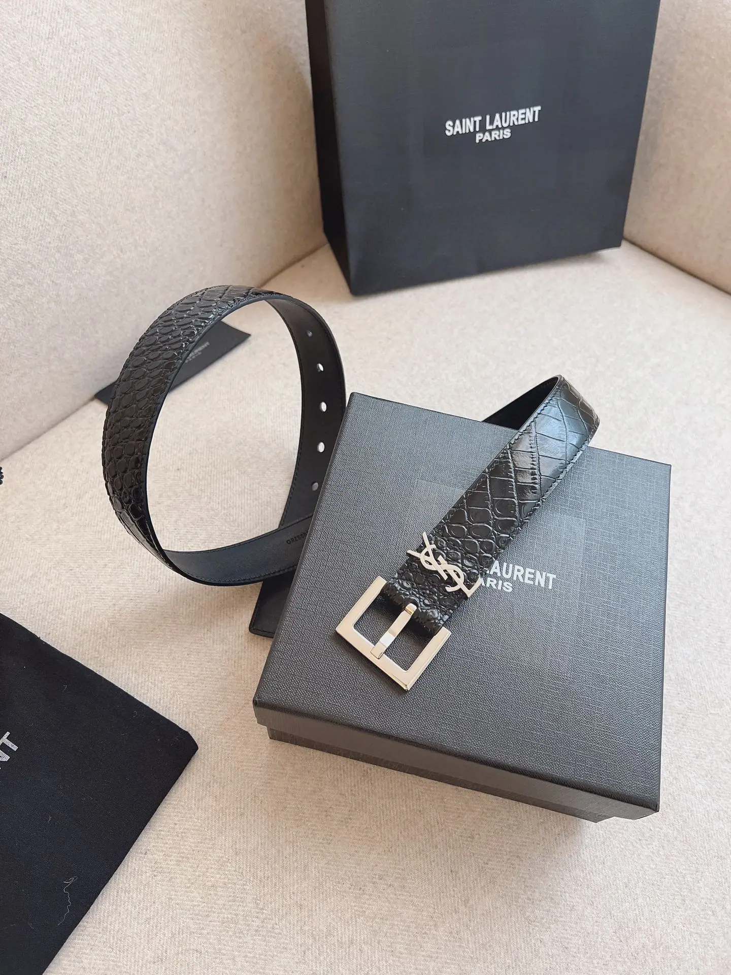 생로랑 벨트 58338 Saint Laurent Belt 상세 이미지 6