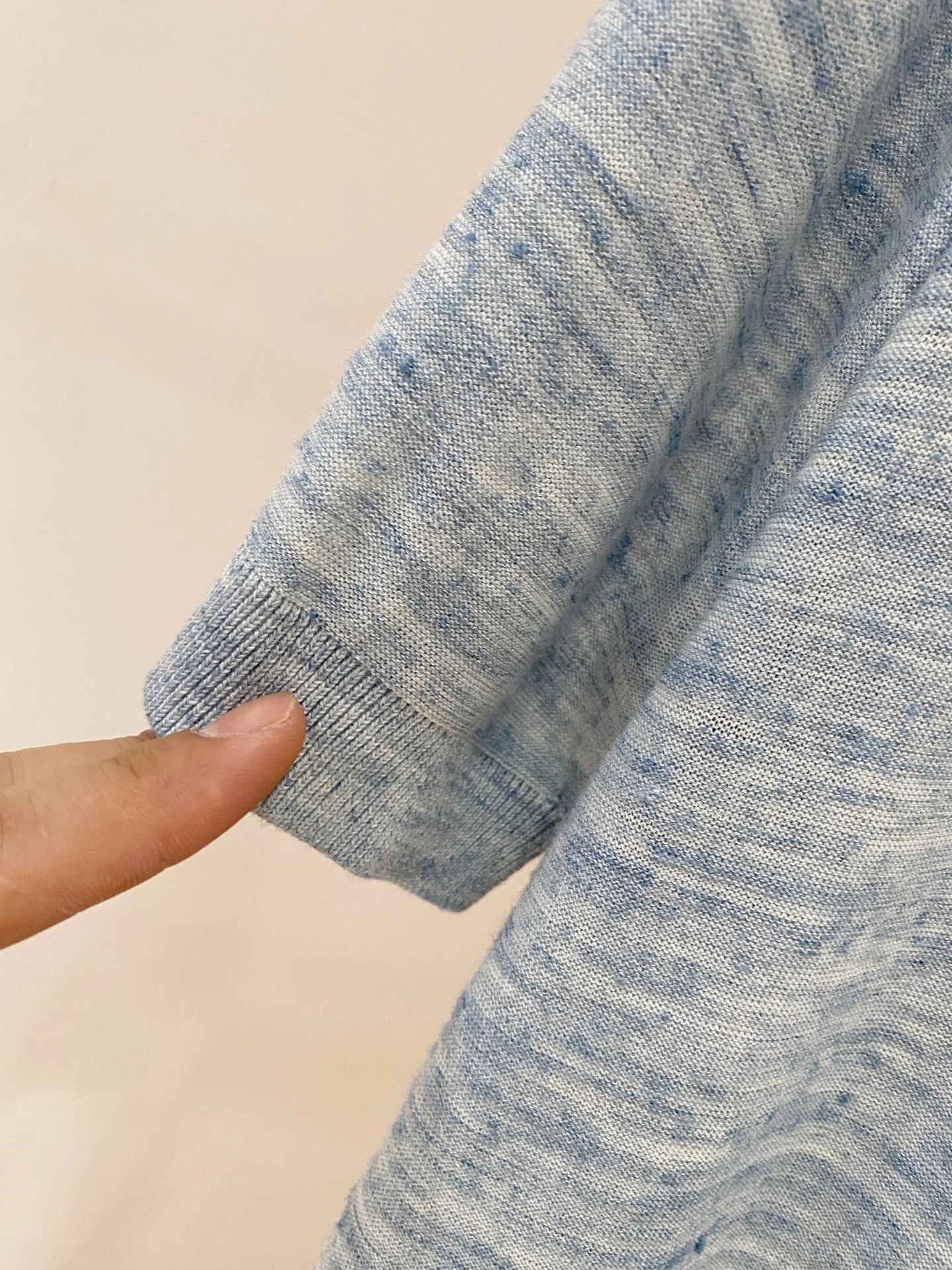 로로피아나 남성 린넨 반팔 티셔츠 상세 이미지 7