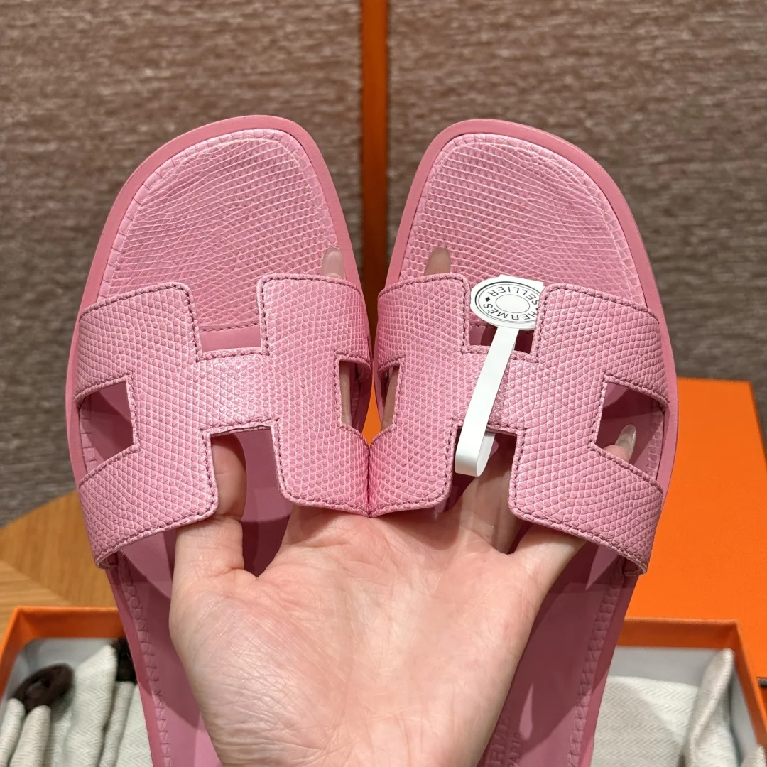 에르메스 올란 도마뱀 가죽 샌들 상세 이미지 6