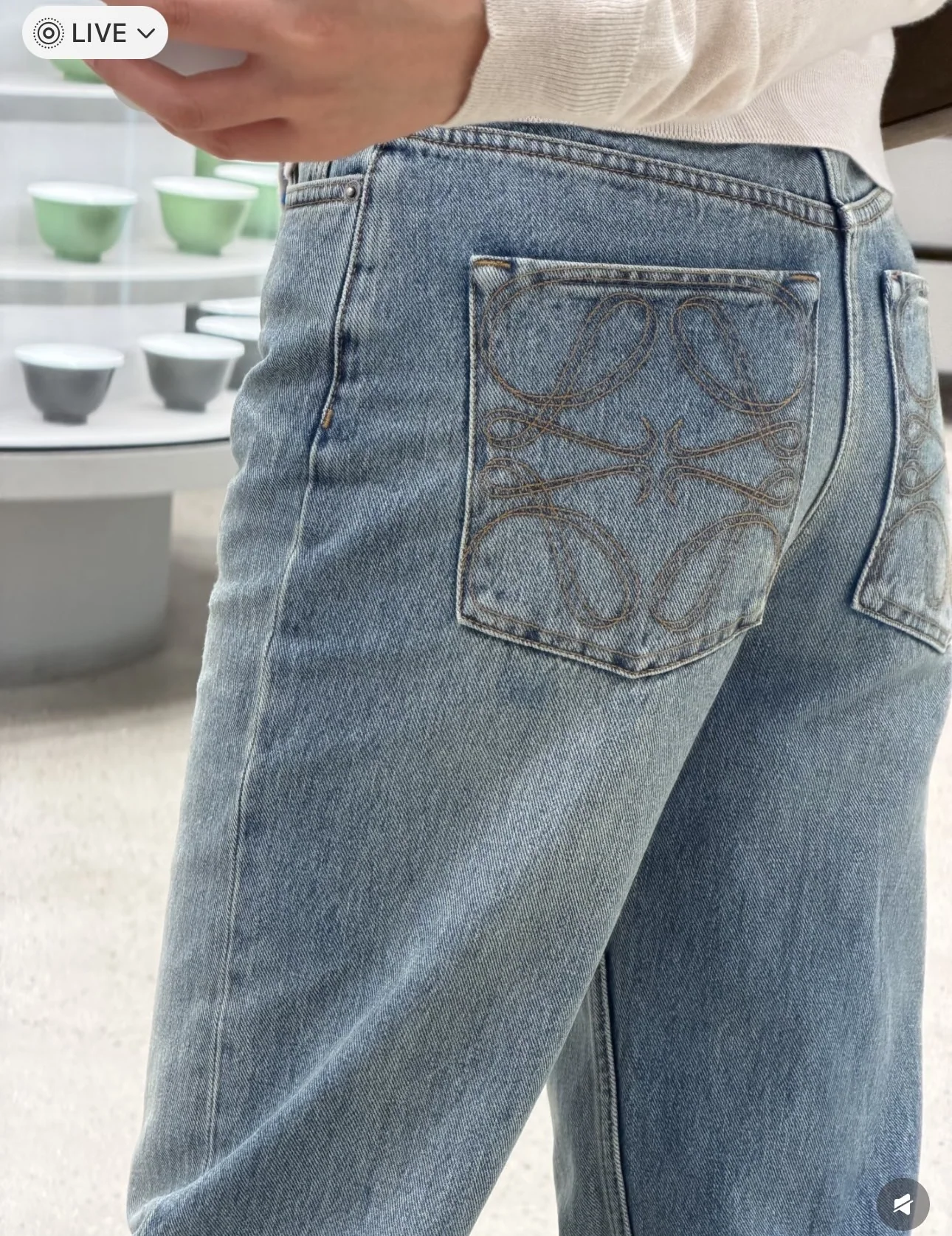 로에베 2026 SS 여성 바지 96824 Loewe Pants 상세 이미지 2