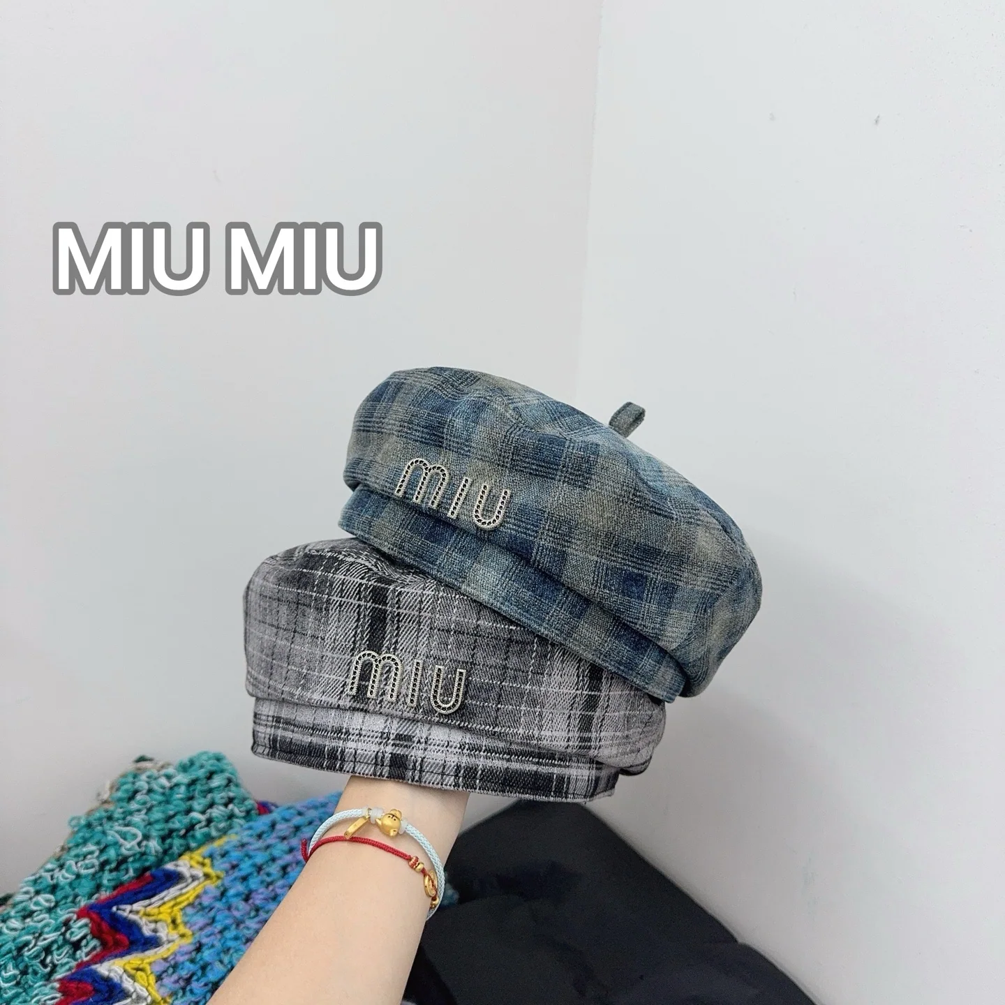 미우미우 모자 80904 Miu Miu Cap 상세 이미지 5