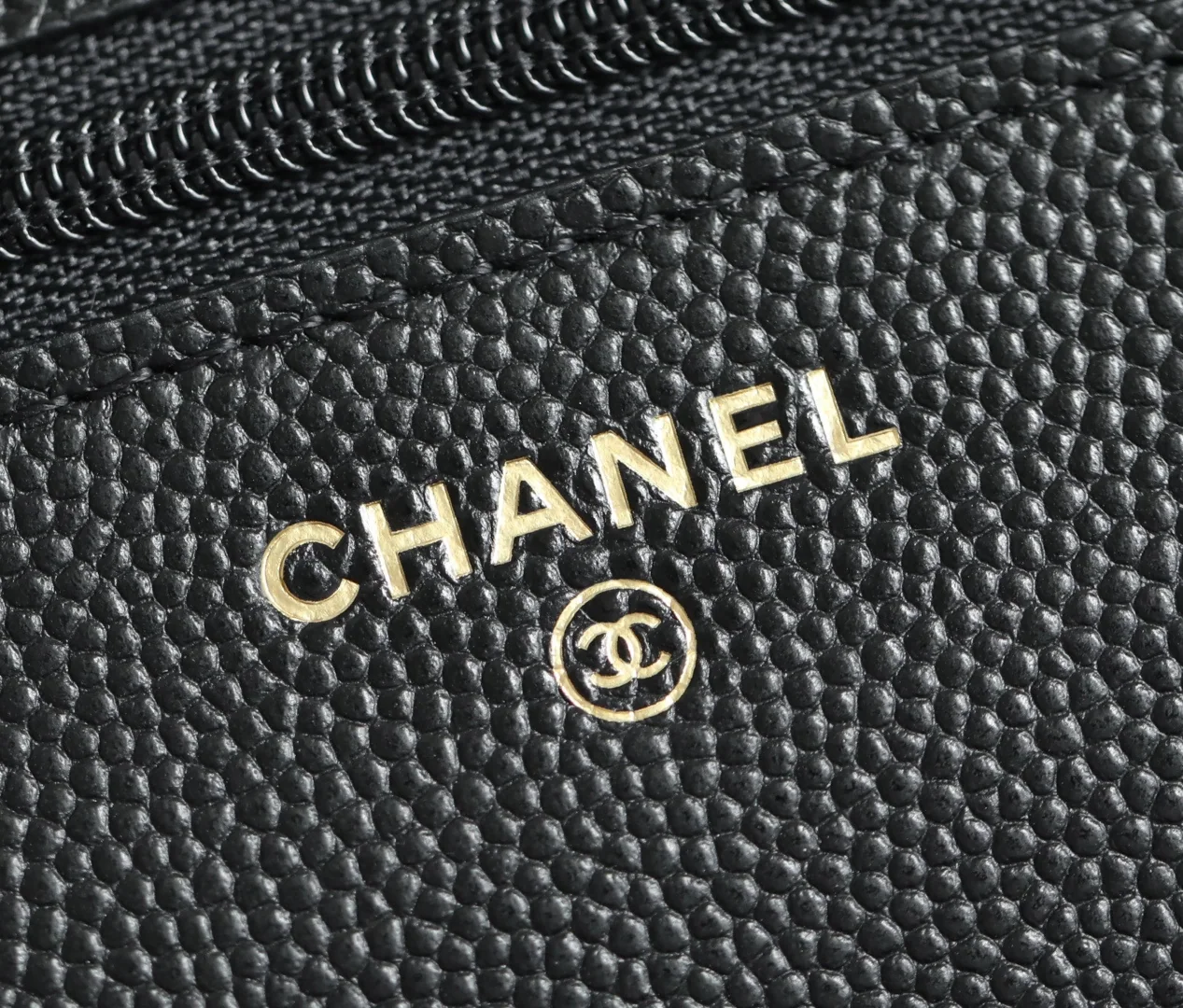 샤넬 다이아몬드 퀼팅 블랙 소가죽 체인백 상세 이미지 9
