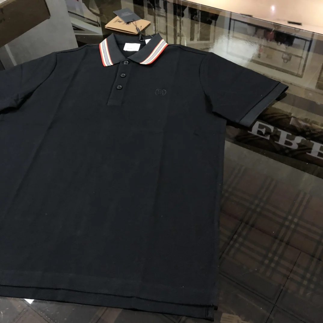 버버리 턴카라 메시 폴로 반팔셔츠 상세 이미지 6