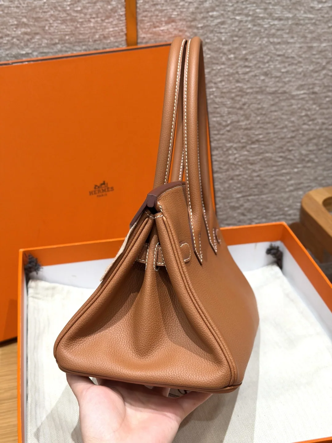 에르메스 버킨 숄더29 상세 이미지 4