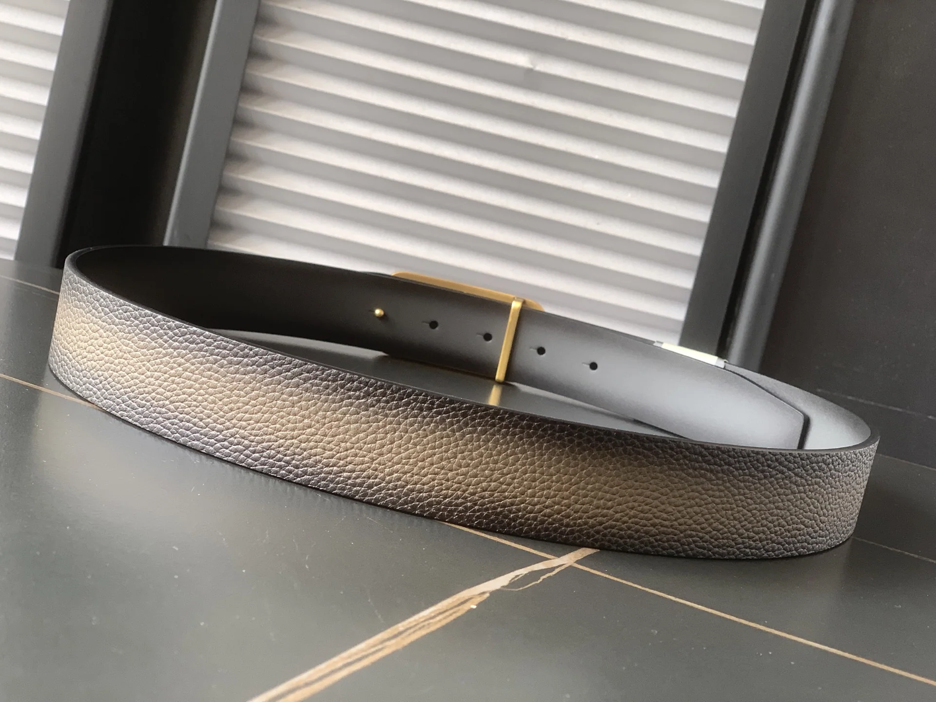 톰포드 이탈리안 가죽 비즈니스 벨트 상세 이미지 3