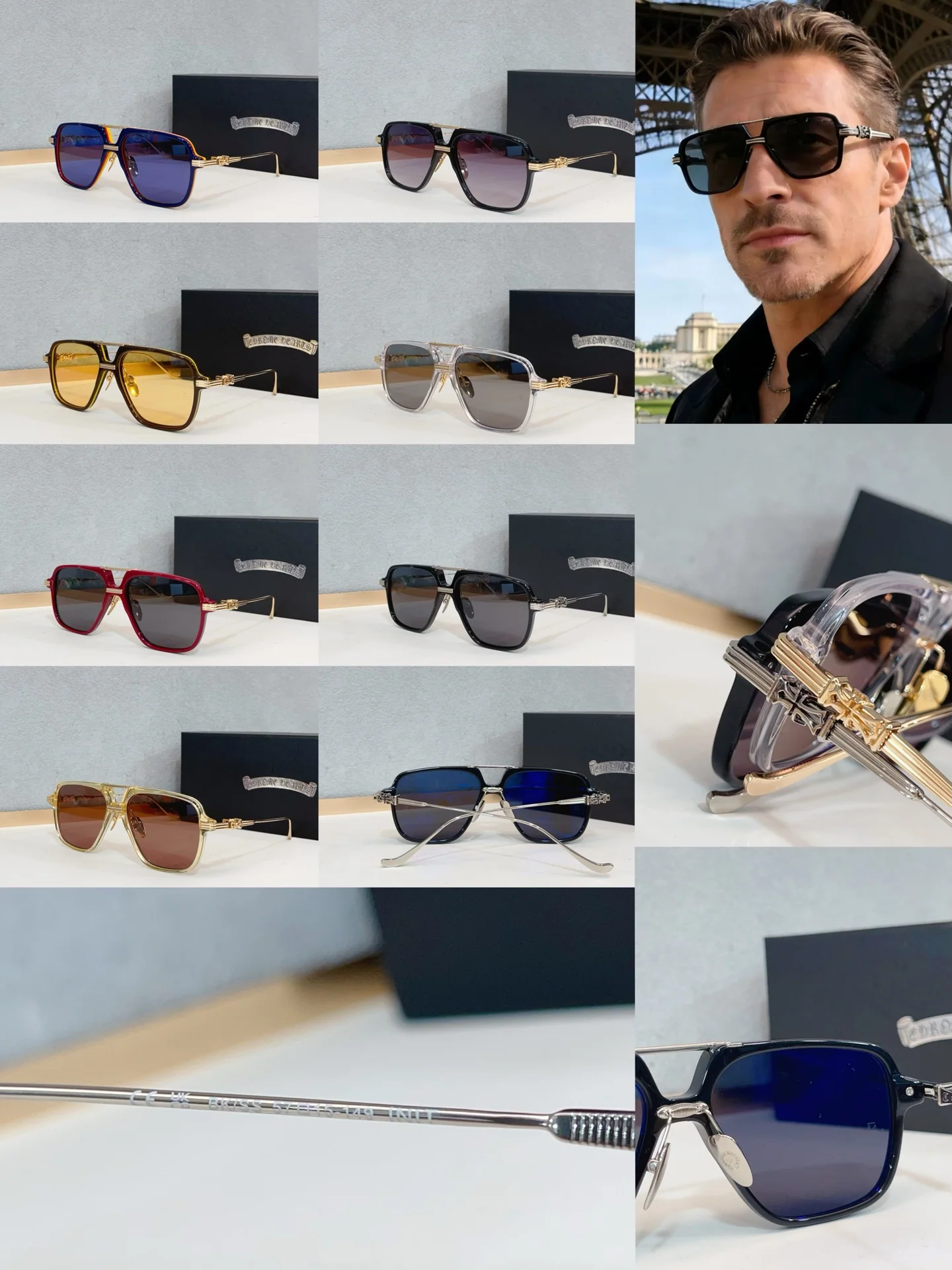 크롬하츠 선글라스 74077 Chrome Hearts Sunglasses 상세 이미지 1