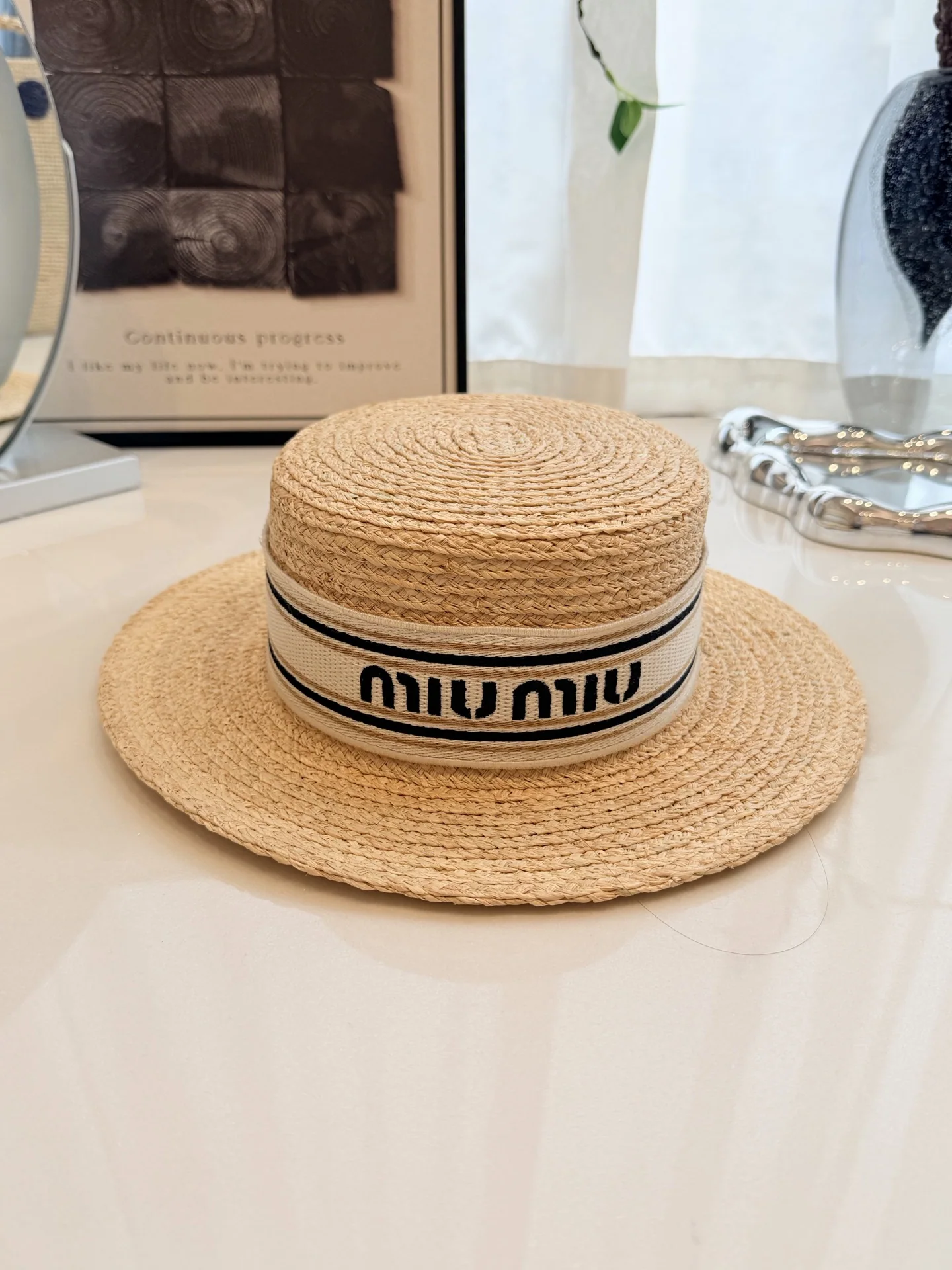 미우미우 모자 80765 Miu Miu Cap 상세 이미지 3