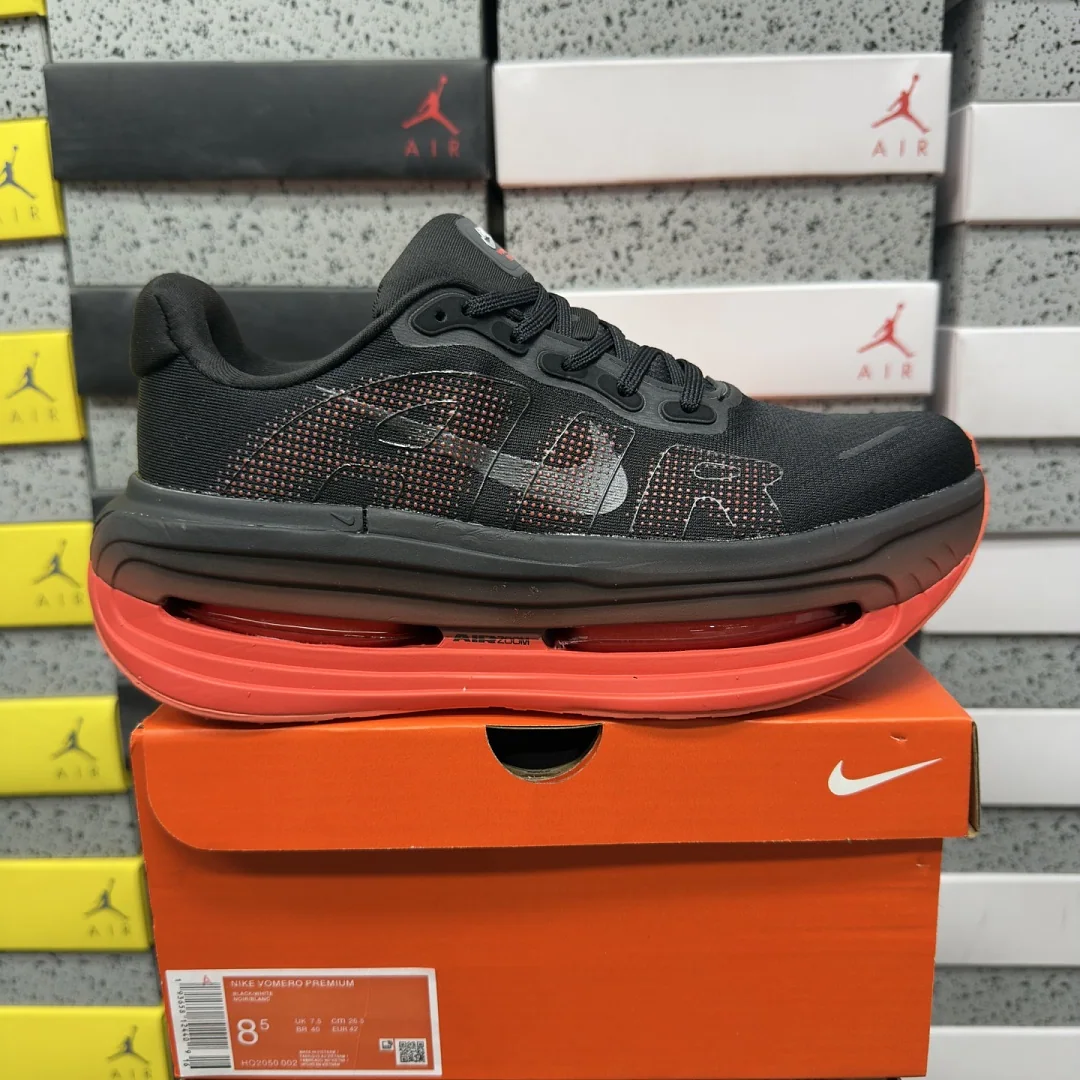 나이키 [5A] 보메로 프리미엄 HQ2050-002 201784 Nike Vomero Premium Black Bright Crimson