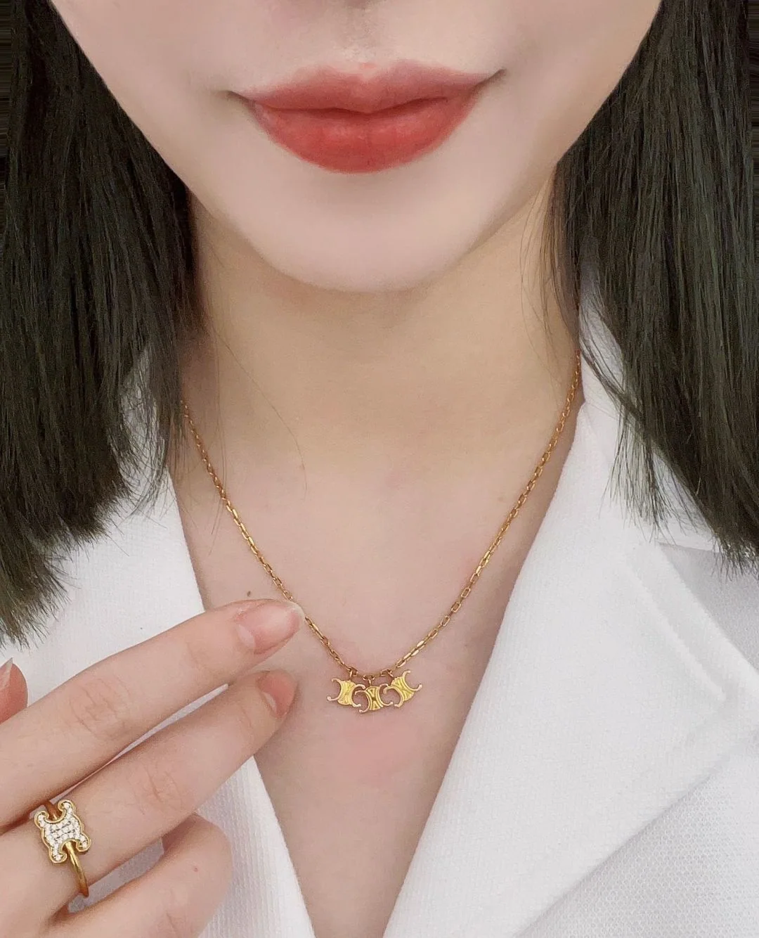 셀린느 개선문 엠블럼 목걸이 상세 이미지 3