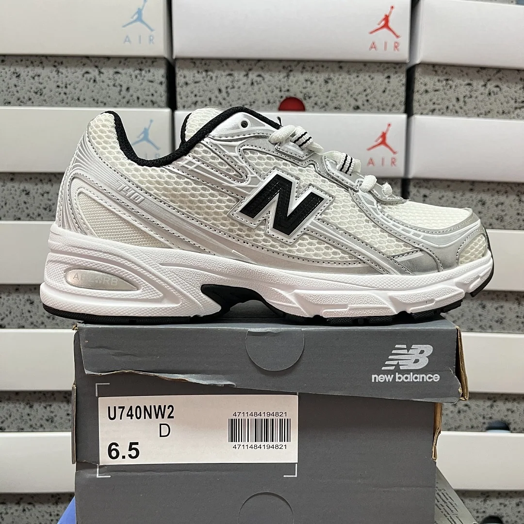 뉴발란스 [XY] 740 U740NW2 202068 New Balance 740 White Silver Metallic Navy