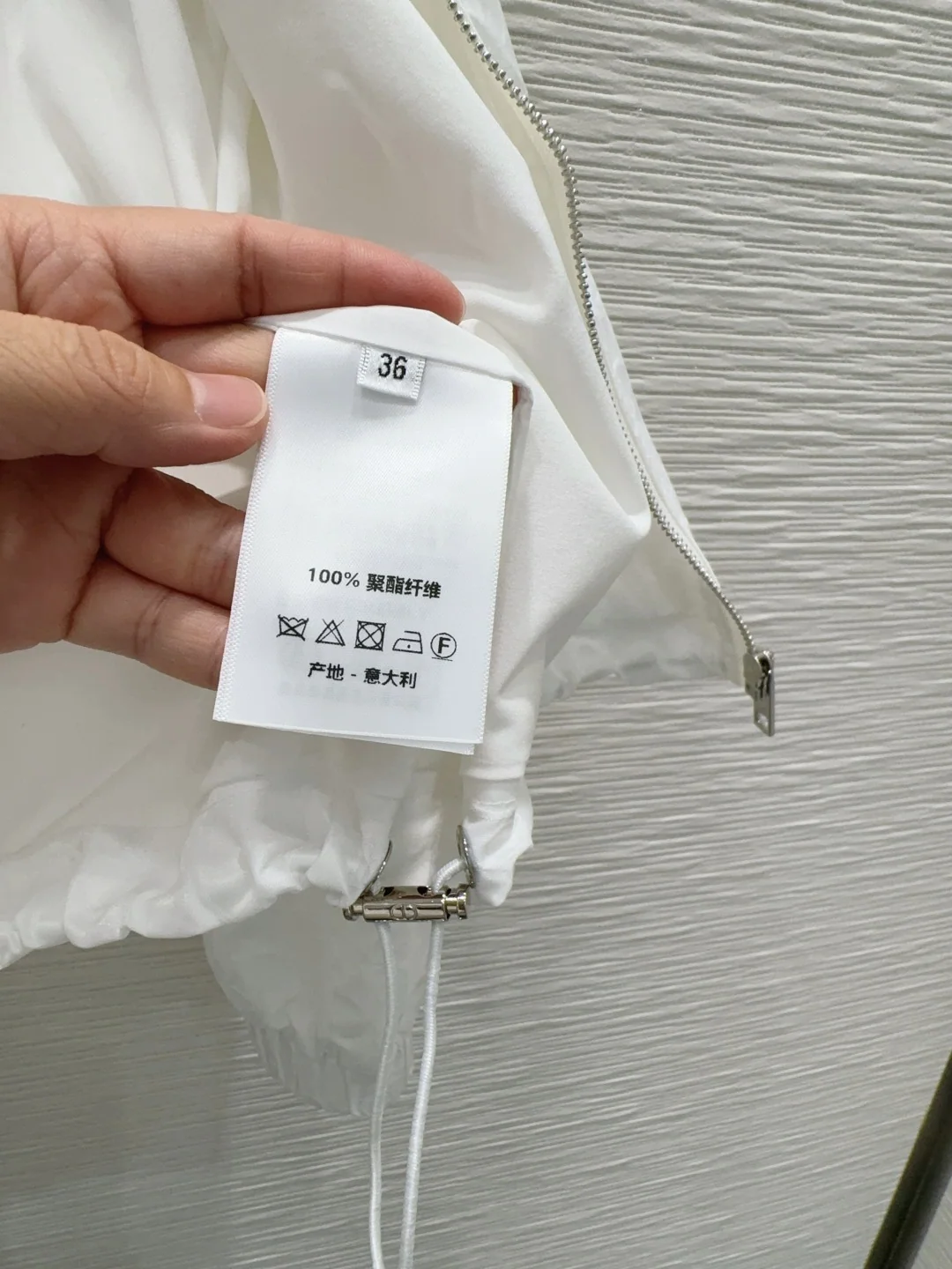 디올 텍스처 소재 여성 자켓 상세 이미지 7