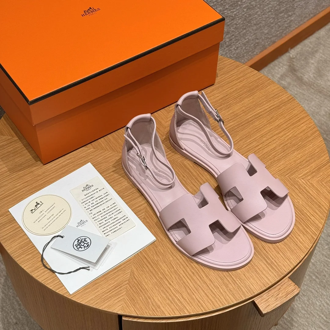 에르메스 산토리니 샌들 로즈 캉캉 8556 상세 이미지 2