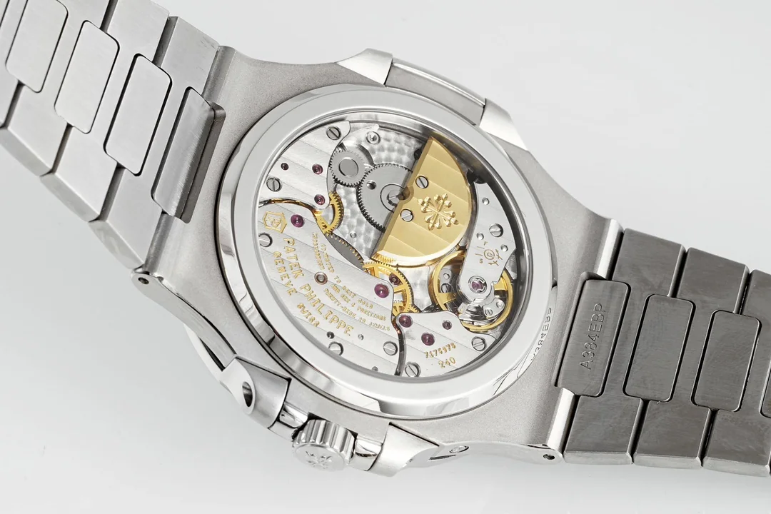 파텍필립 노틸러스 5712 문페이즈 멀티펑션 자동 블루 다이얼 PPF 공장 레플리카 44069 Patek Philippe 상세 이미지 9
