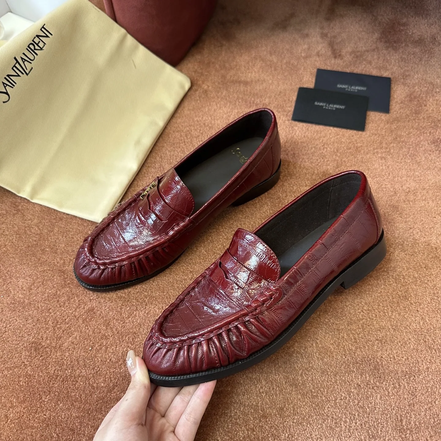 생로랑 YSL 앞코 덮인 뮬 상세 이미지 8