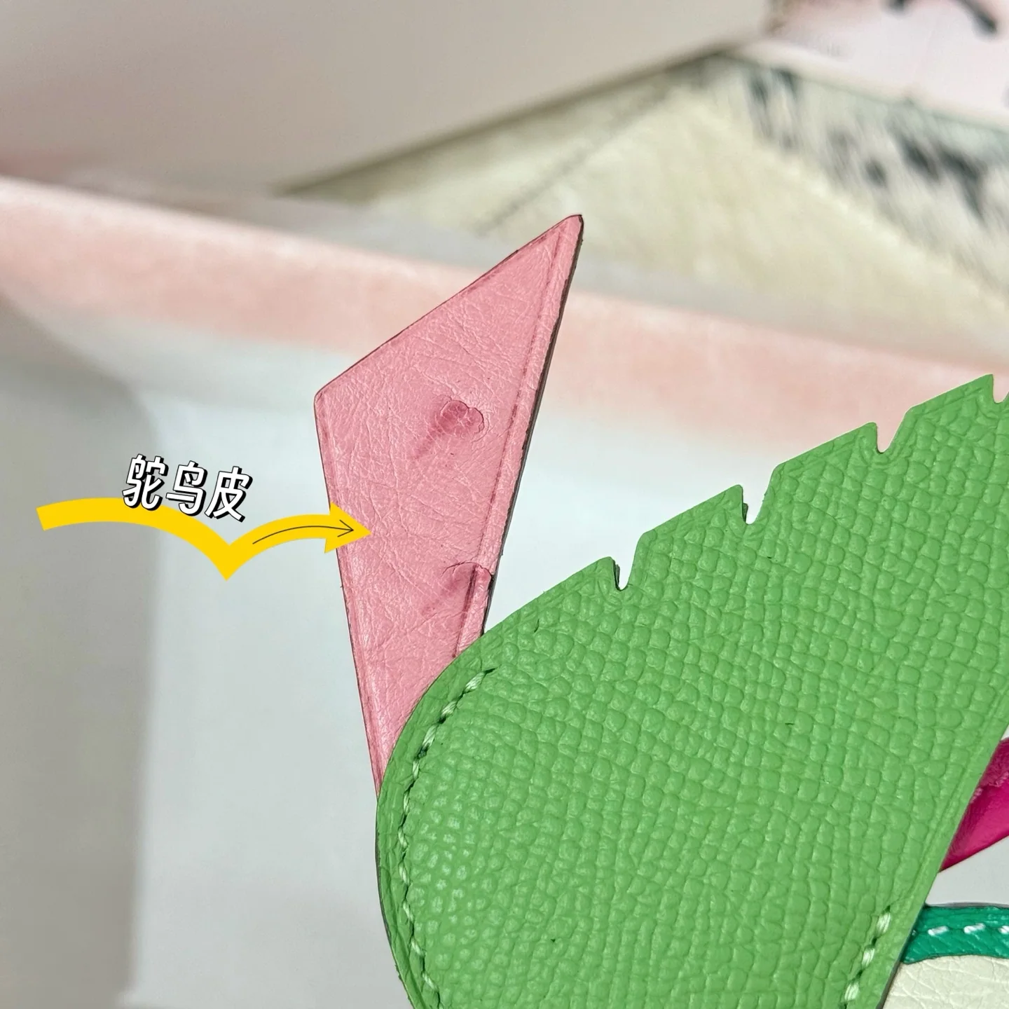 에르메스 크로커다일 새 참 키링 상세 이미지 5
