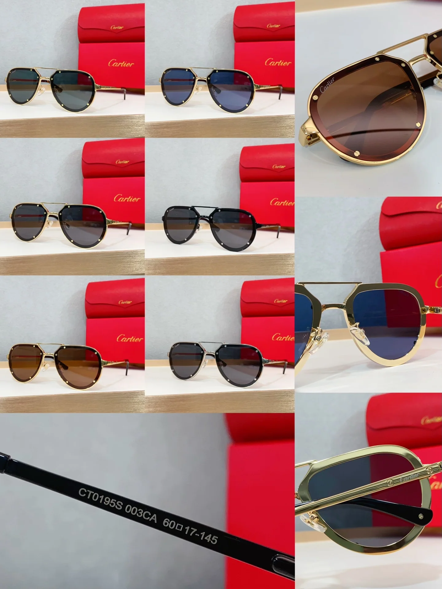 까르띠에 선글라스 72270 Cartier Sunglasses 상세 이미지 1