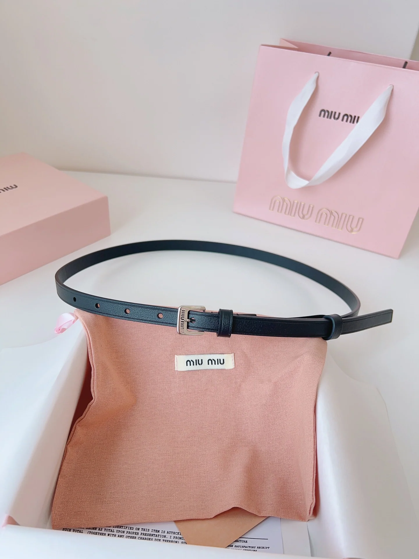 미우미우 벨트 57818 Miu Miu Belt 상세 이미지 4