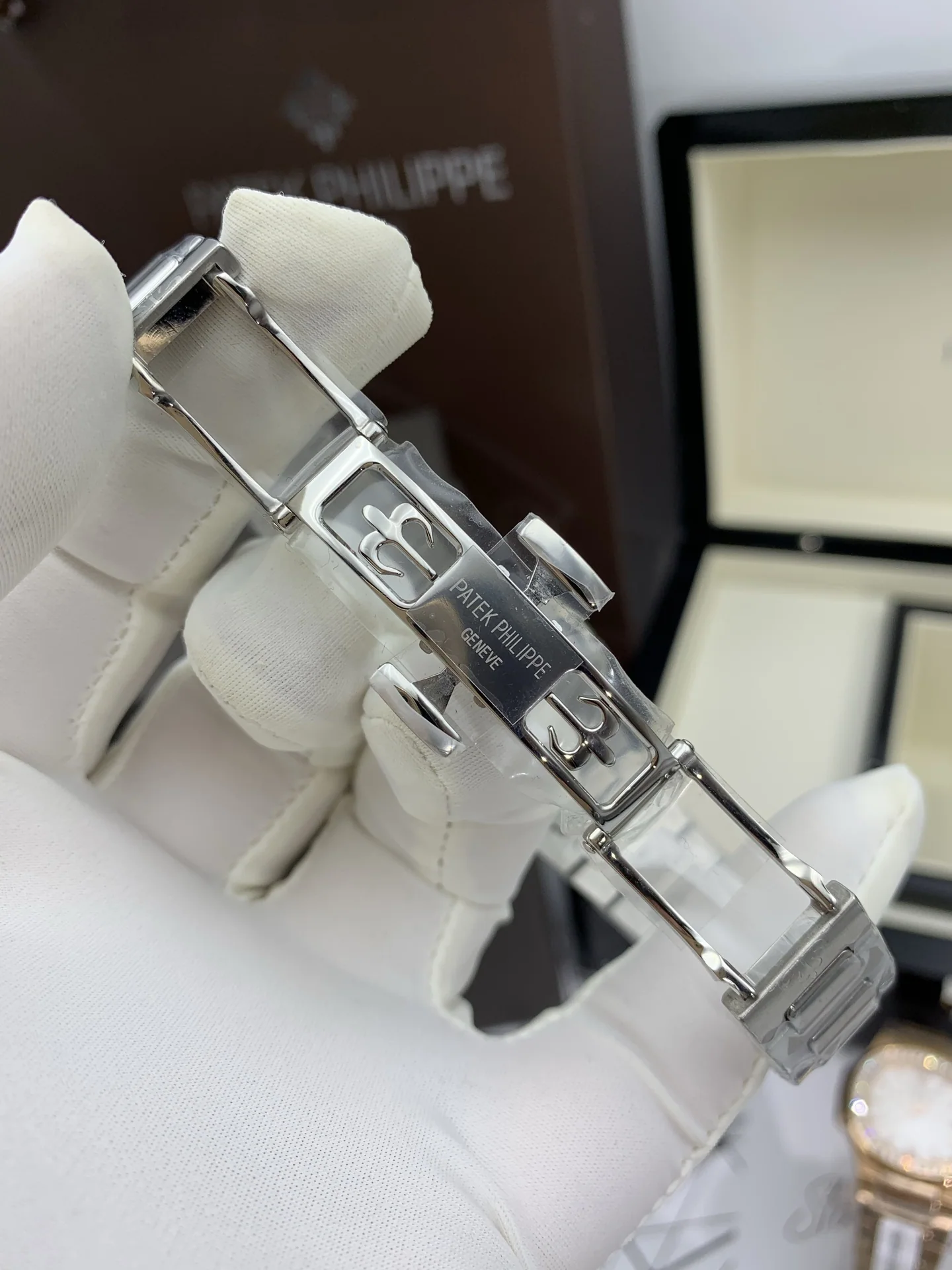 파텍필립 노틸러스 다이아 스틸 여성용 레플리카 44187 Patek Philippe 상세 이미지 9