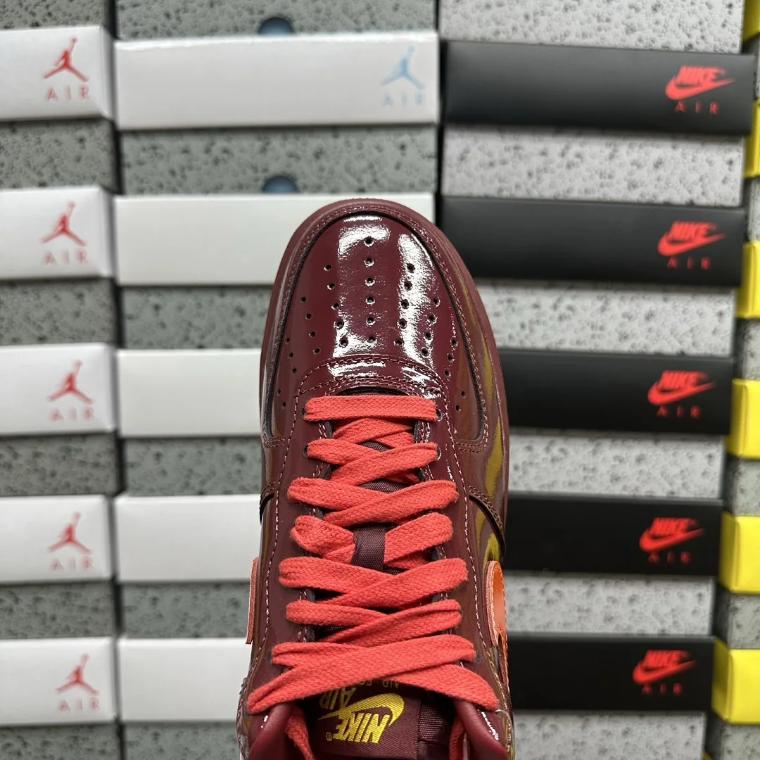 나이키 [YH] 에어 포스 1 로우 IO4489-601 201693 Nike Air Force 1 Low Patent Leather Dark 상세 이미지 6