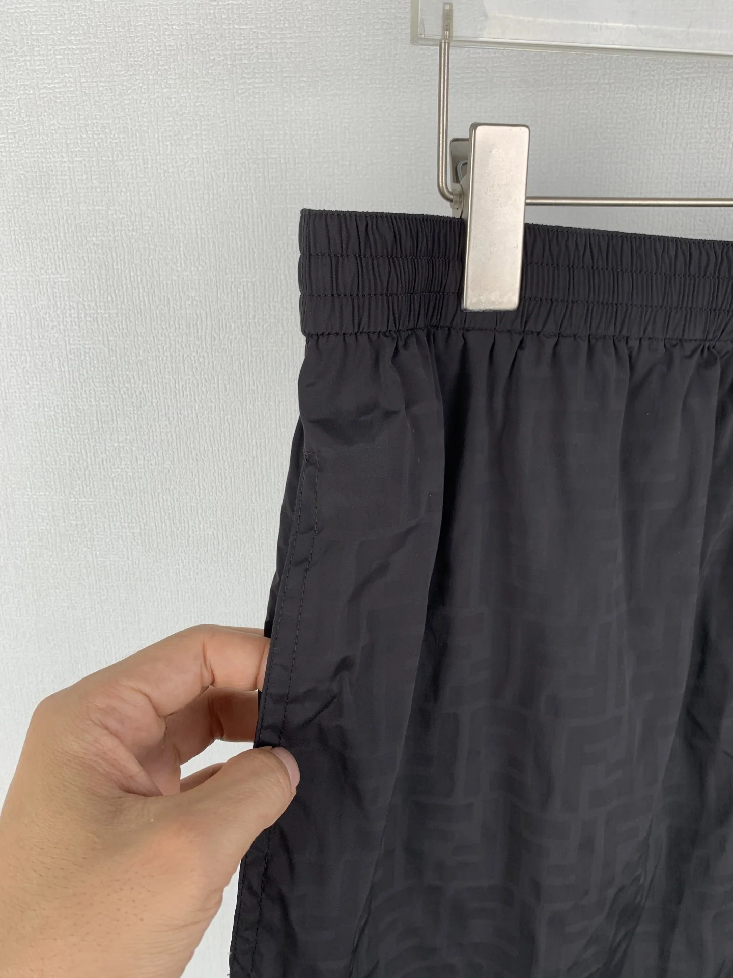 펜디 더블F 패턴 남성 비치 반바지 상세 이미지 7